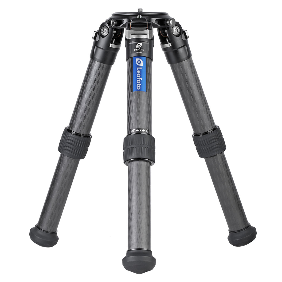 Leofoto LM-402C Short Tripod with 100mm Video Bowl+Platform and Bag | Max Load 110 lb