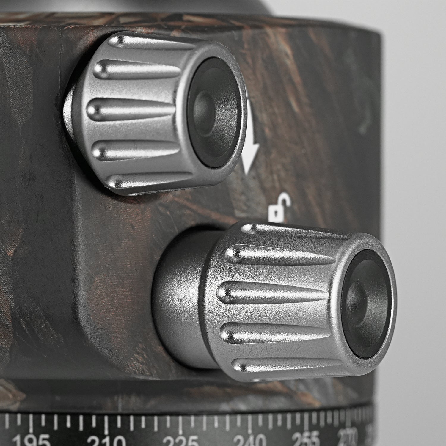 Leofoto LH-55LSC Camo Ball Head for Shooting & Hunting | Arca & Picatinny Clamp
