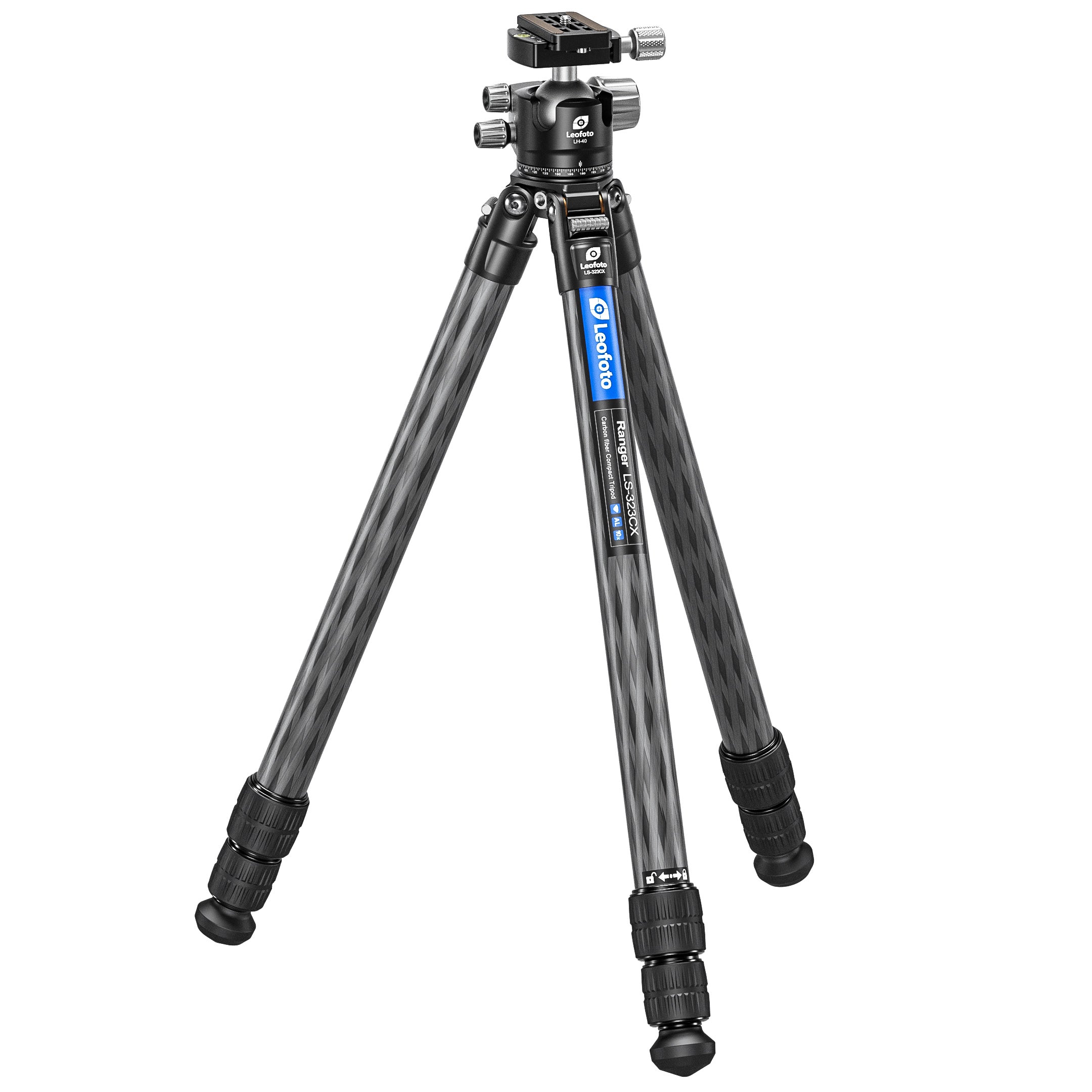 Leofoto LS-323C X Version Ranger Series Tripod + Ballhead Set