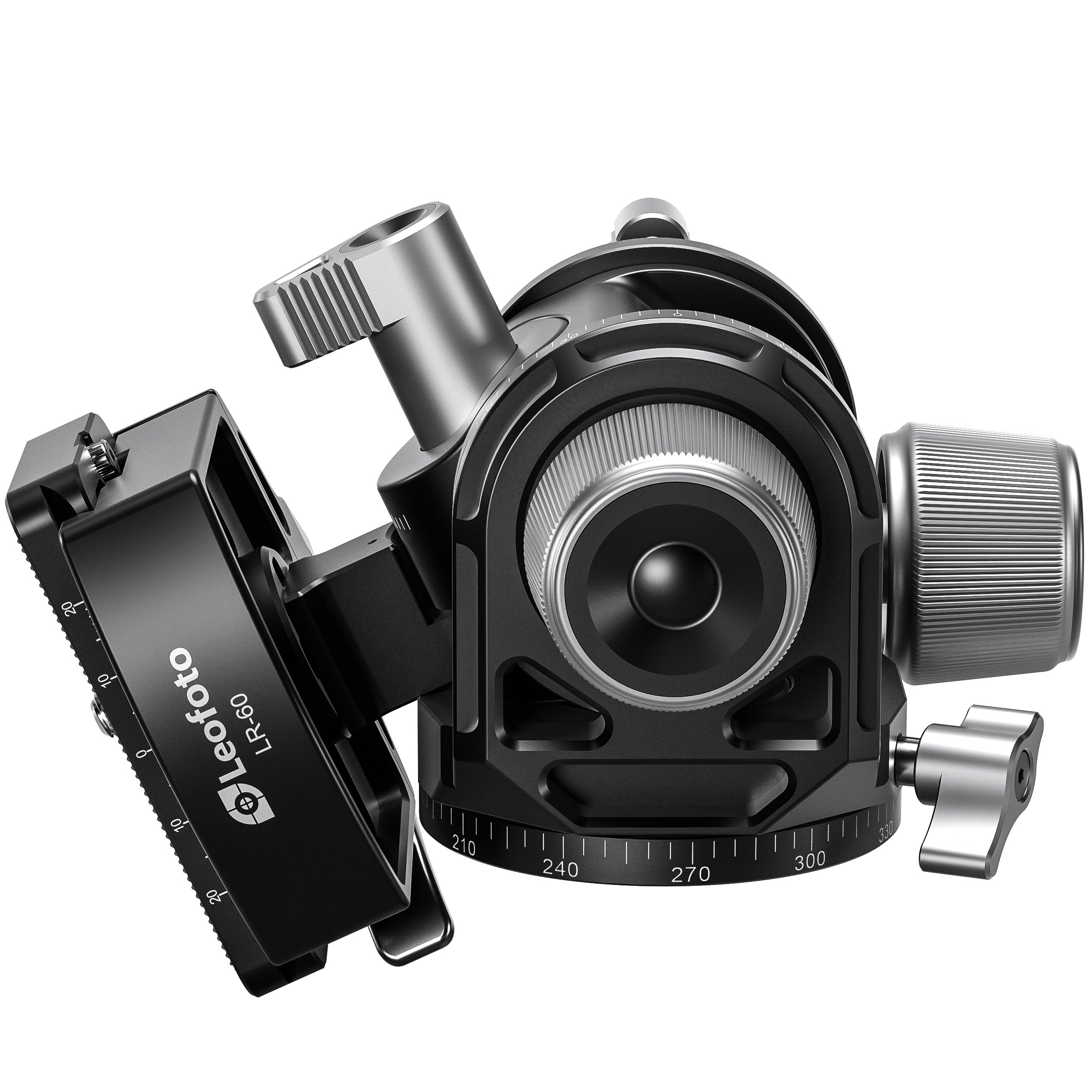 Leofoto G4-LR Four Way Geared Head with Lever Release Clamp | Arca Compatible
