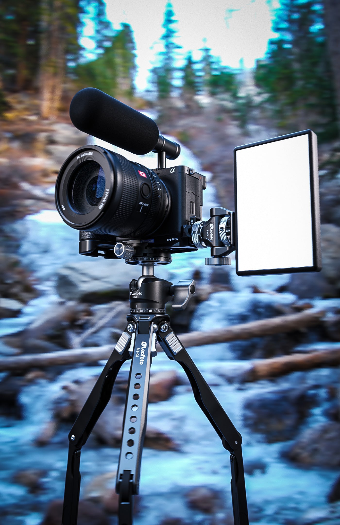 Leofoto LPS-A6700 L Plate for Sony Alpha 6700 | Arca Compatible