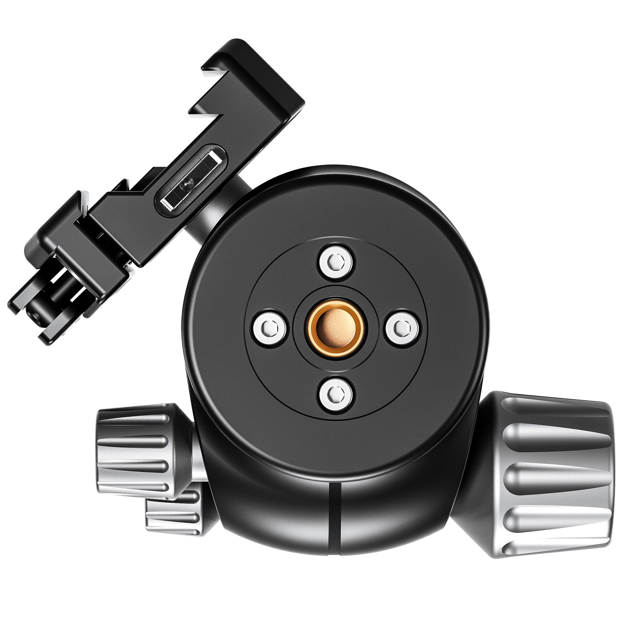 Leofoto LH-LSC Lever-Release Hybrid Clamp Ball Head for Shooting/Hunting