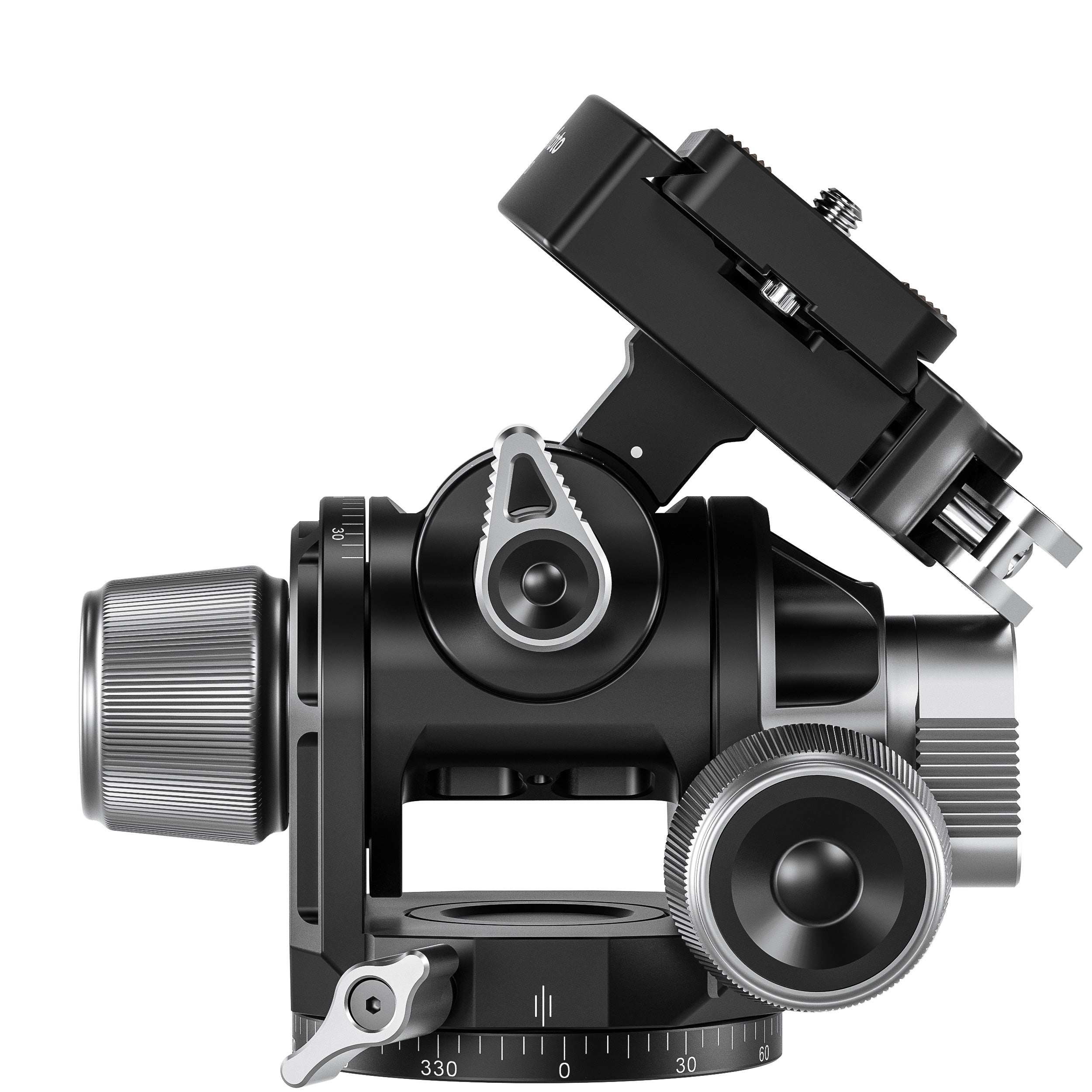 Leofoto G4-LR Four Way Geared Head with Lever Release Clamp | Arca Compatible