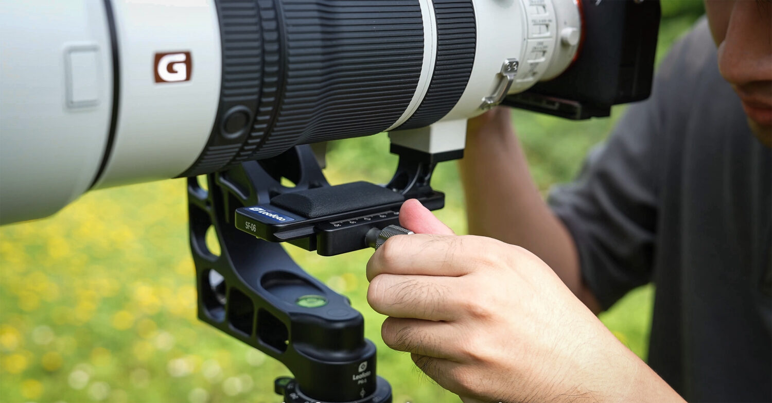 Leofoto SF-06 Lens Foot Replacement for Sony FE 100-400mm f/4.5 GM OSS