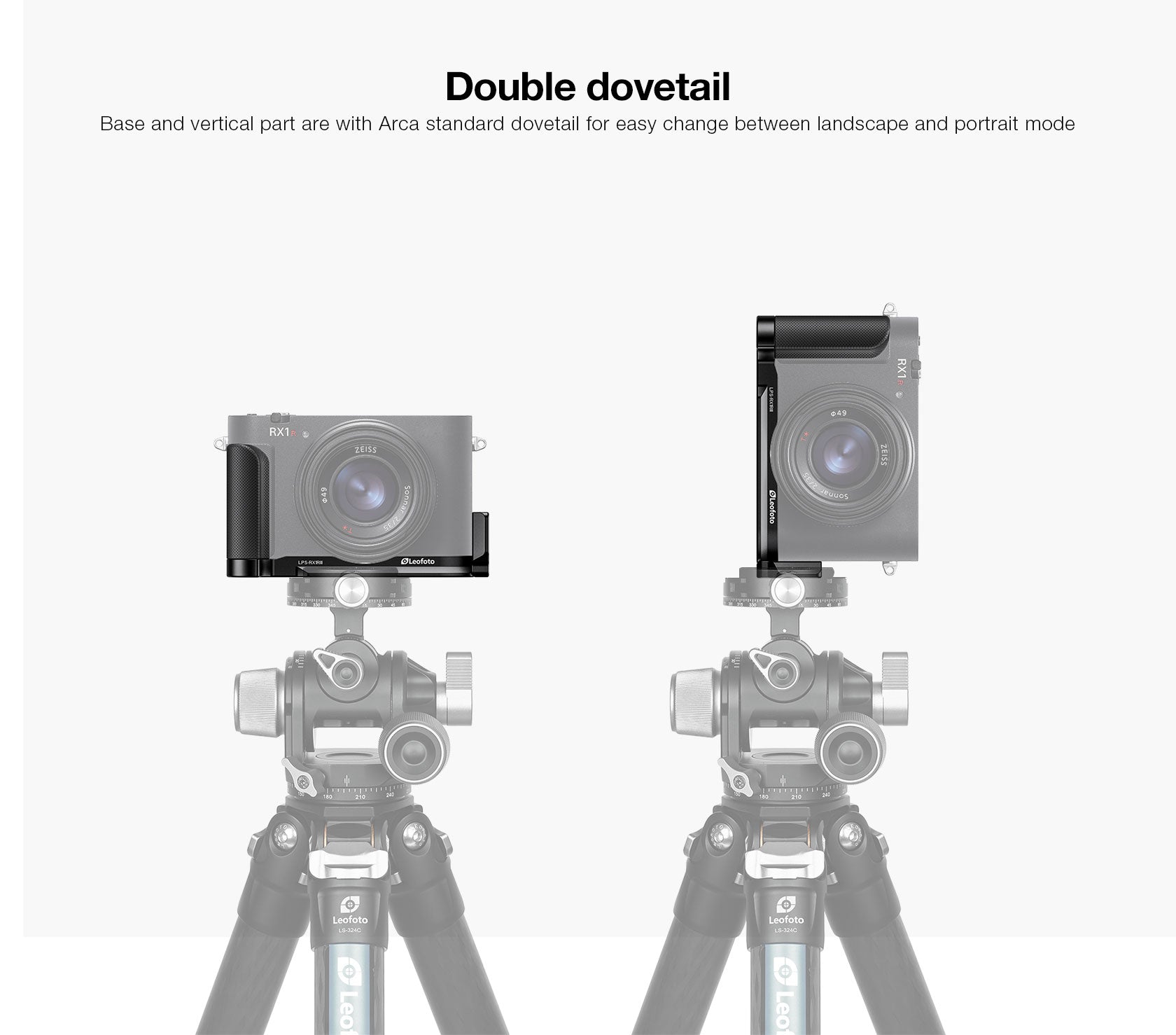 Leofoto LPS-RX1RIII L-Plate for Sony RX1R III | Arca Compatible