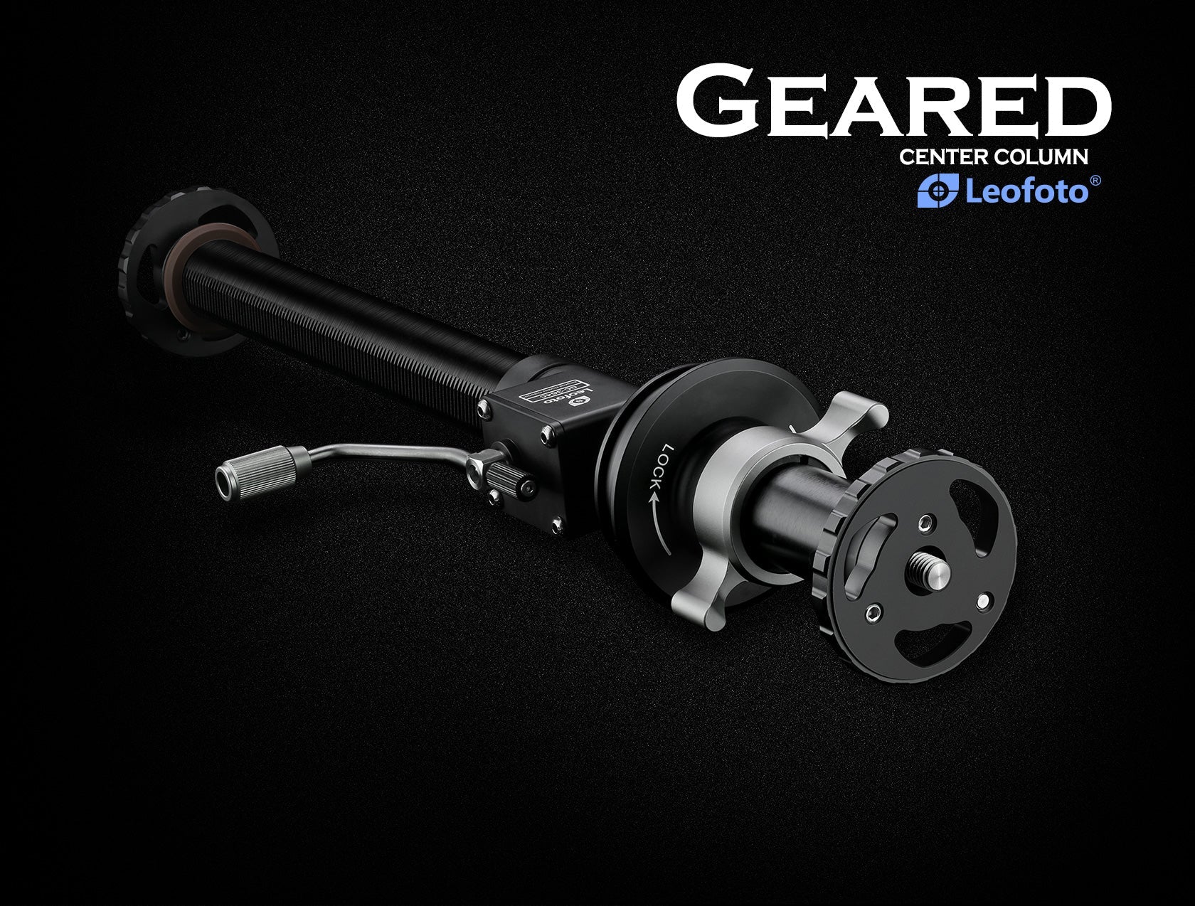 “Open Box" Leofoto GC-364C/ GC-404C Geared Center Column for 75mm/100mm Bowl Tripods