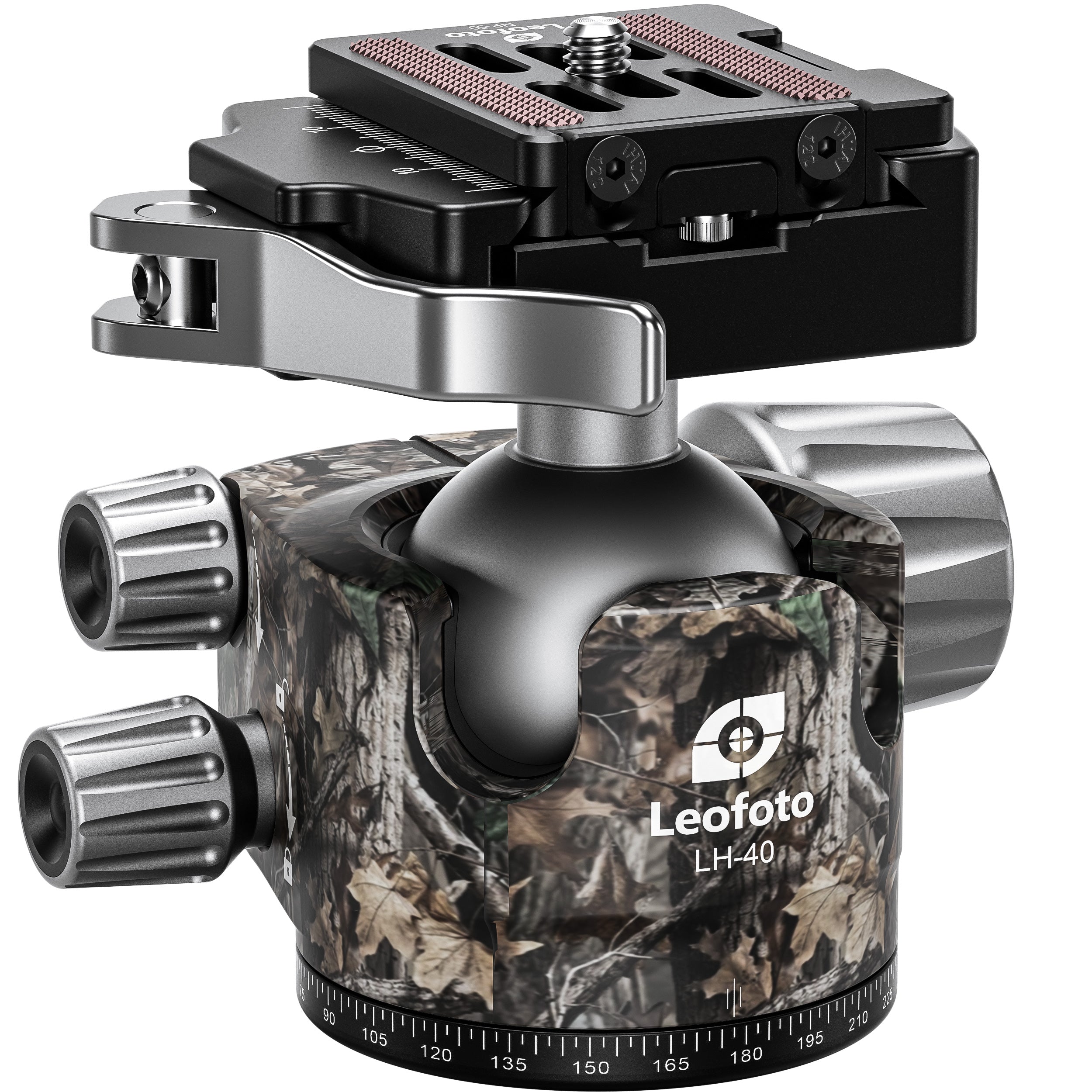 Leofoto LS-365C Camo Professional Light Weight Carbon Fiber Tripod and Head Kit