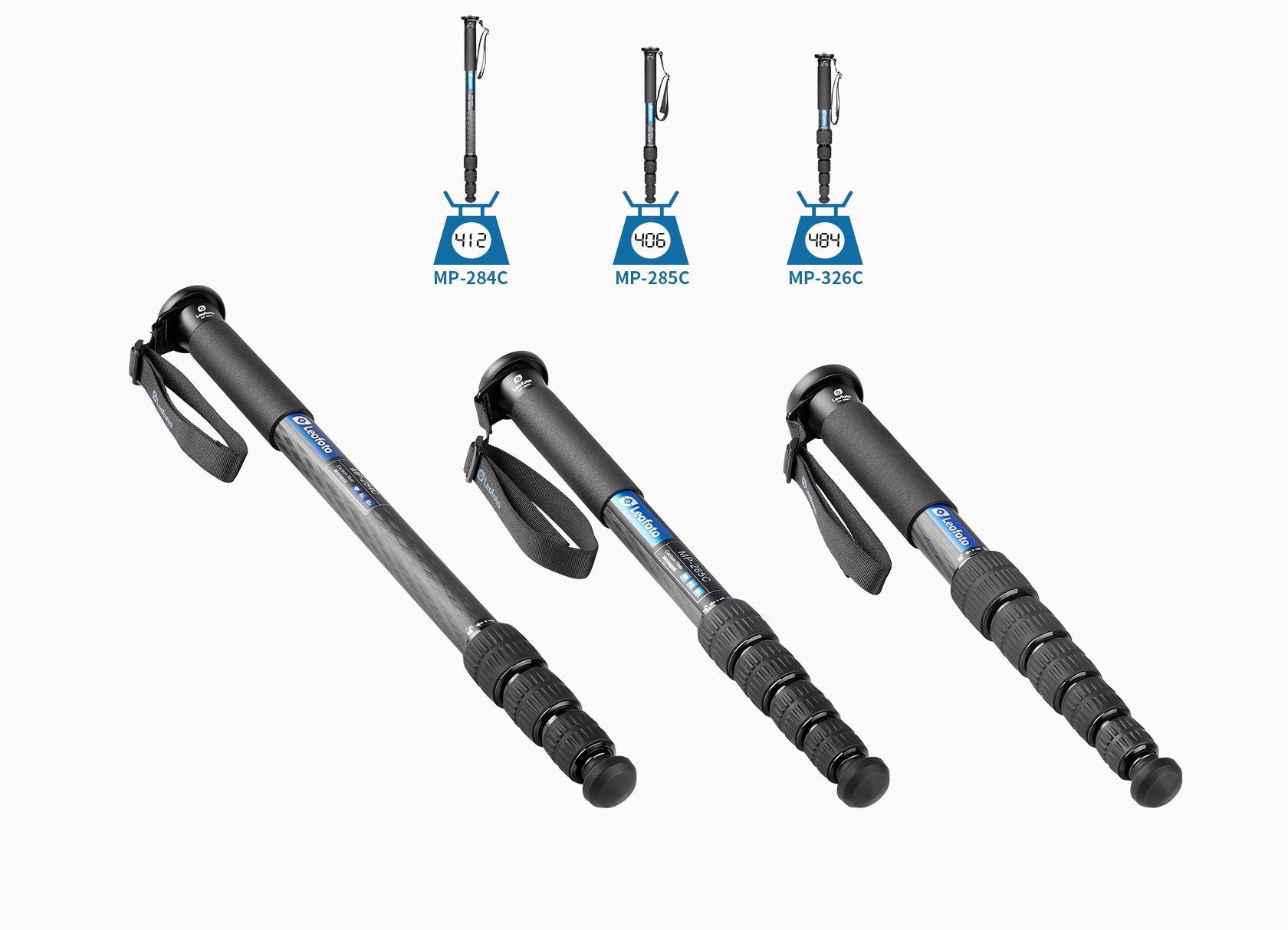 Leofoto MP Series Carbon Fiber Monopod with Case