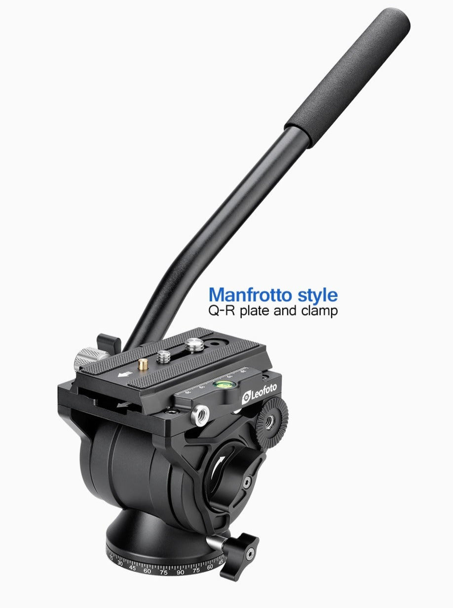 Leofoto BV-10M Fluid Video Head - Manfrotto Standard