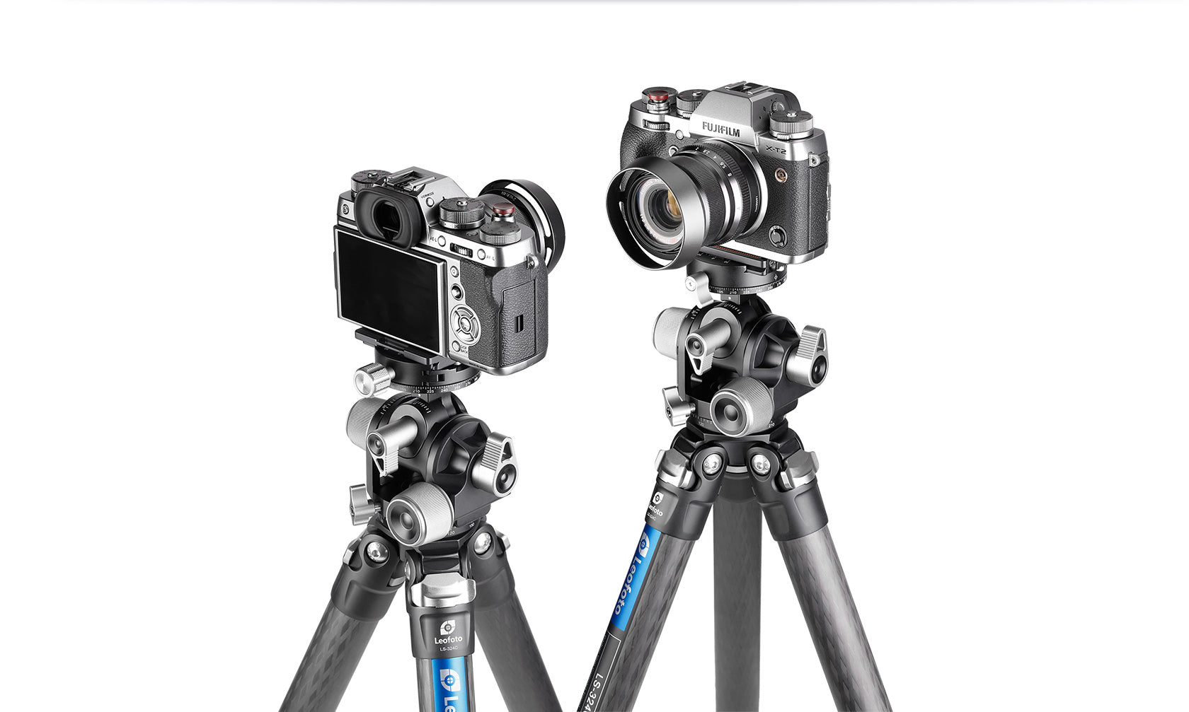 Leofoto G4 Four Way Geared Head with 360° Panning Clamp | Arca Compatible