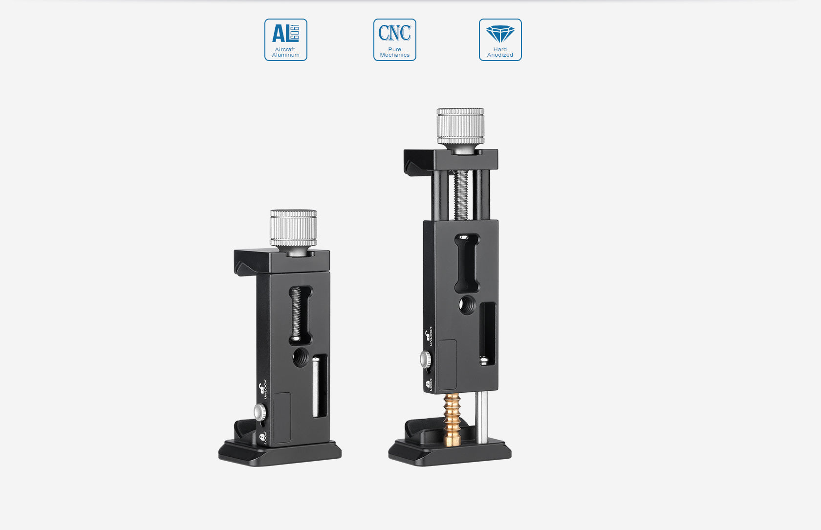 Leofoto Multipurpose Clamp Kit FA-01+ MBC-18 + PC-90II Mini Ballhead with Phone Clamp and Hot Shoe for Camera