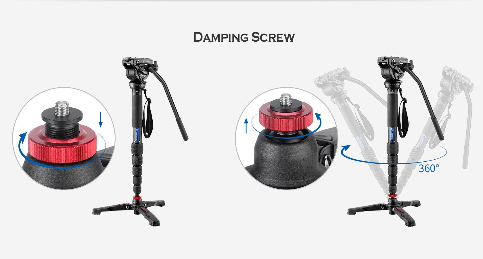 Leofoto VD-02 Monopod Base Support