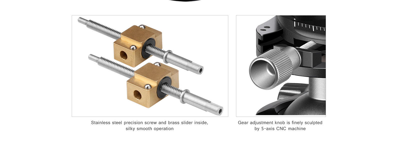 Leofoto LH-40GR Low-Profile Ball Head with Integrated Geared Panorama | Arca Compatible