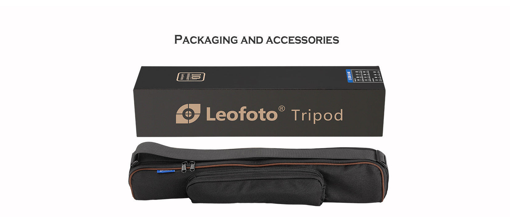 Leofoto LS-284CEX X Version Tripod with Integrated Leveling Head + BV-10 Fluid Head Set