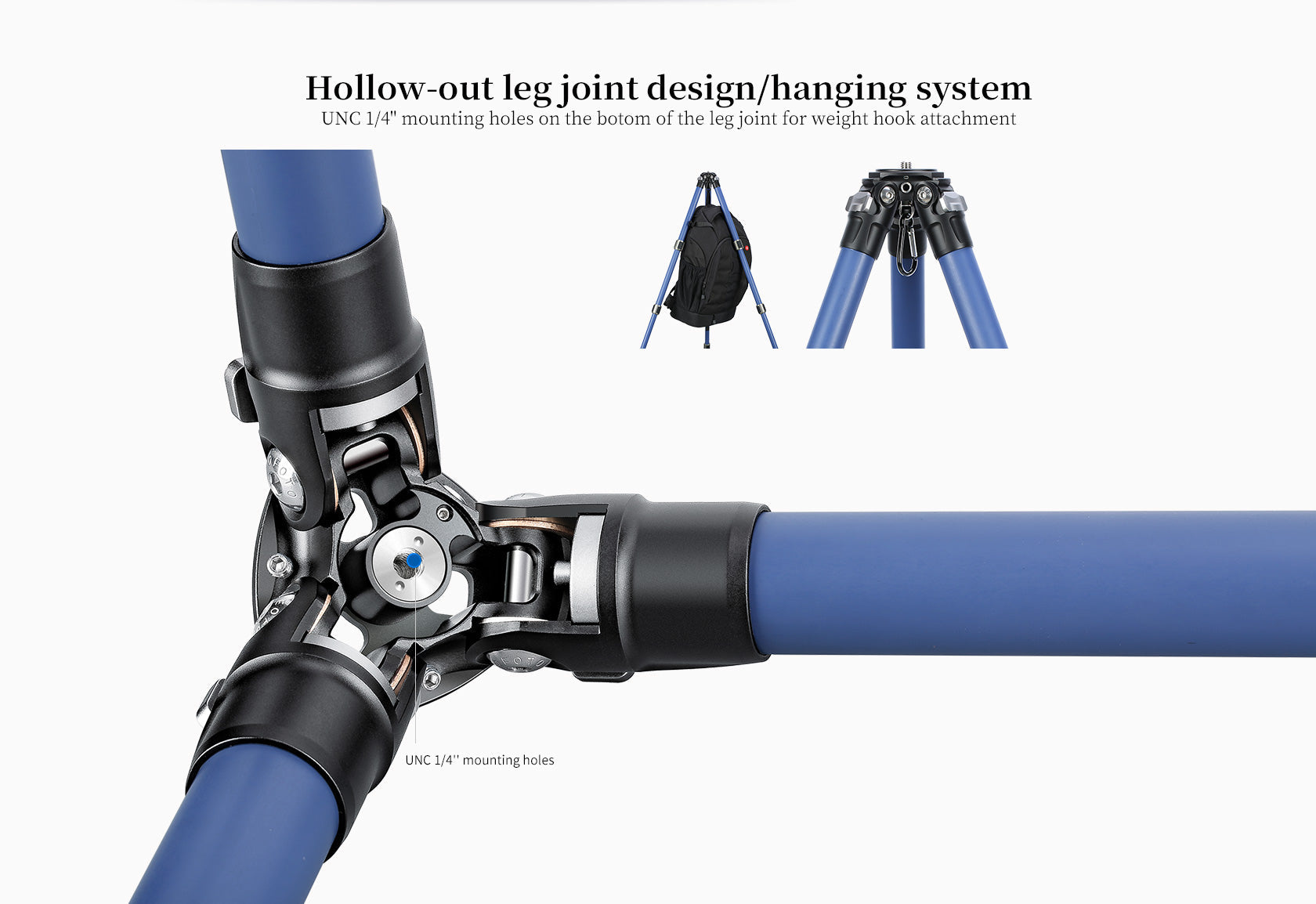 Leofoto LP-324C+LH-40 Poseidon Ocean Tripod with Ballhead | Anti-Corrosion with Titanium Foot Spike