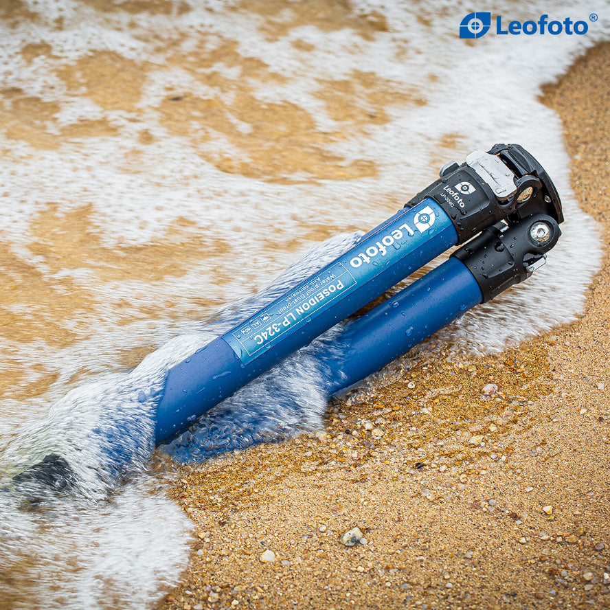 Leofoto LP-324C+LH-40 Poseidon Ocean Tripod with Ballhead | Anti-Corrosion with Titanium Foot Spike