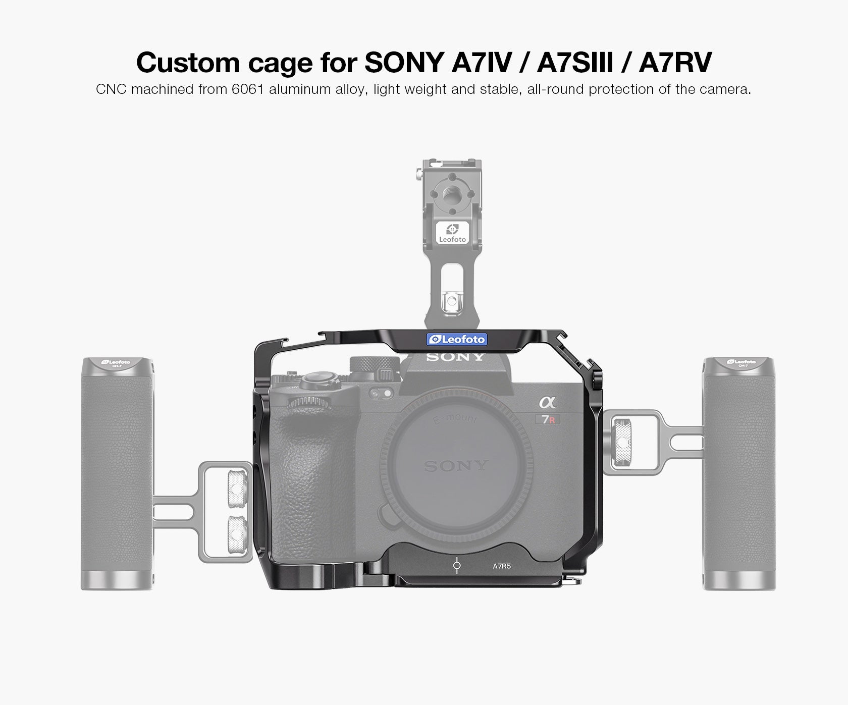 Leofoto A7R5 Camera Cage for Sony A7R5/A7RIV/A7SIII/A1
