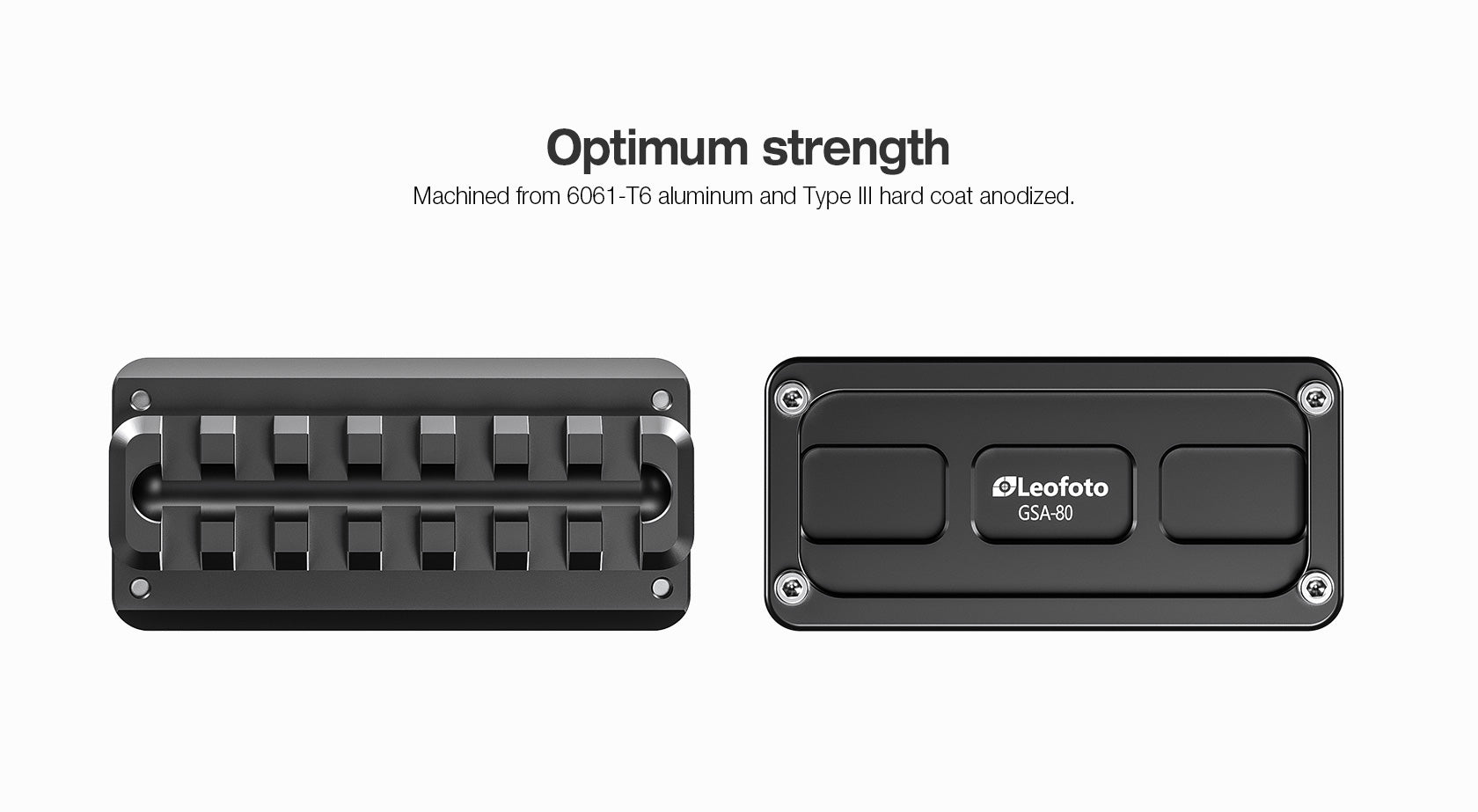 Leofoto GSA-80 / GSA-180 | Arca + Picatinny Rail