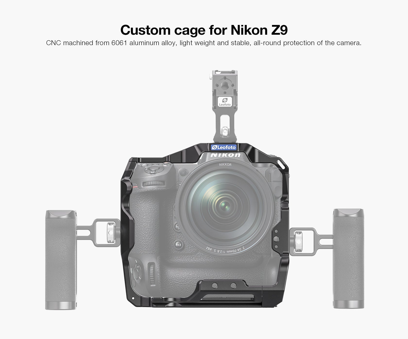 Leofoto Z9 Camera Cage for Nikon Z9 Camera