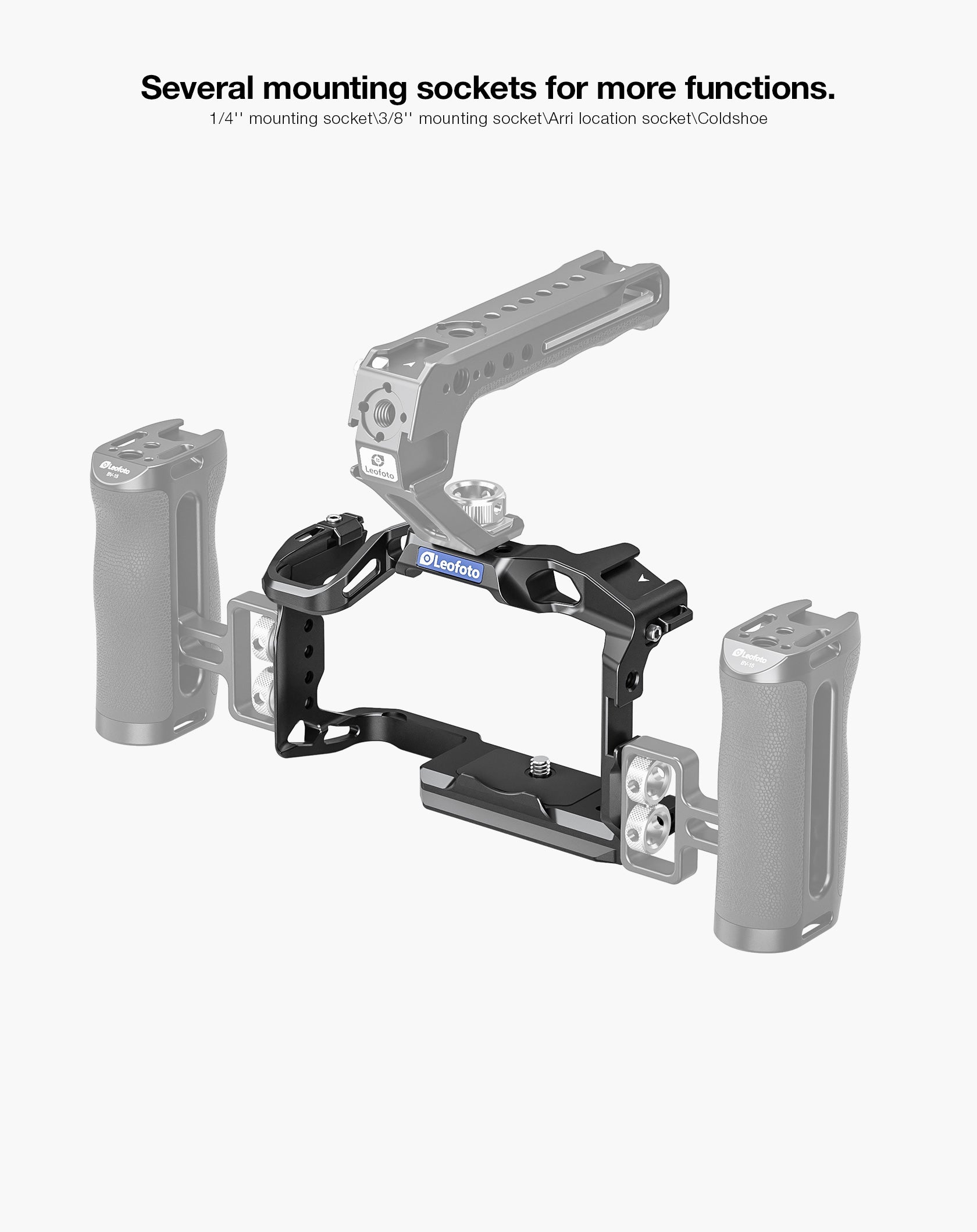 Leofoto EOS-R10 Custom Cage for Canon EOS-R10 Camera