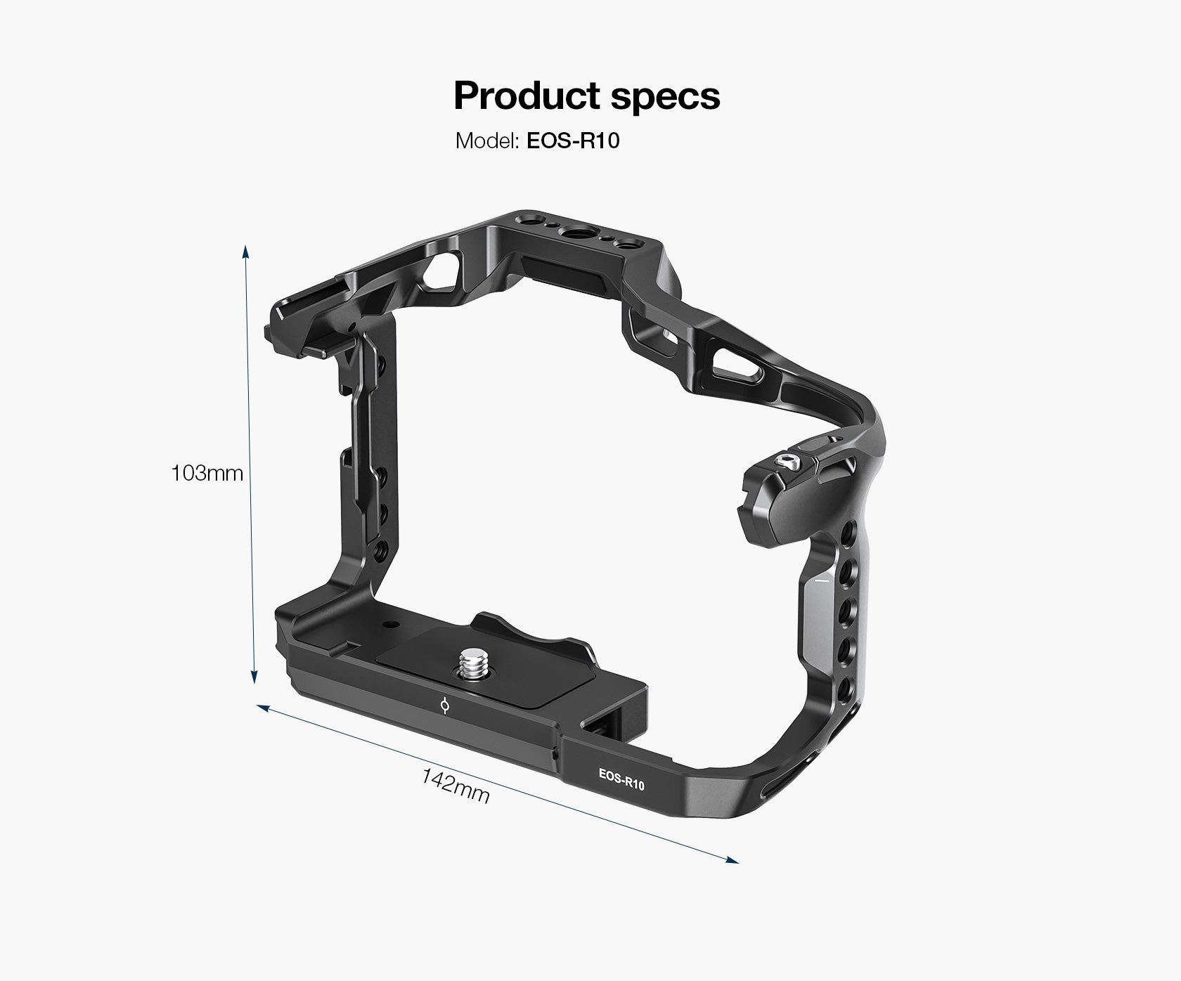 Leofoto EOS-R10 Custom Cage for Canon EOS-R10 Camera