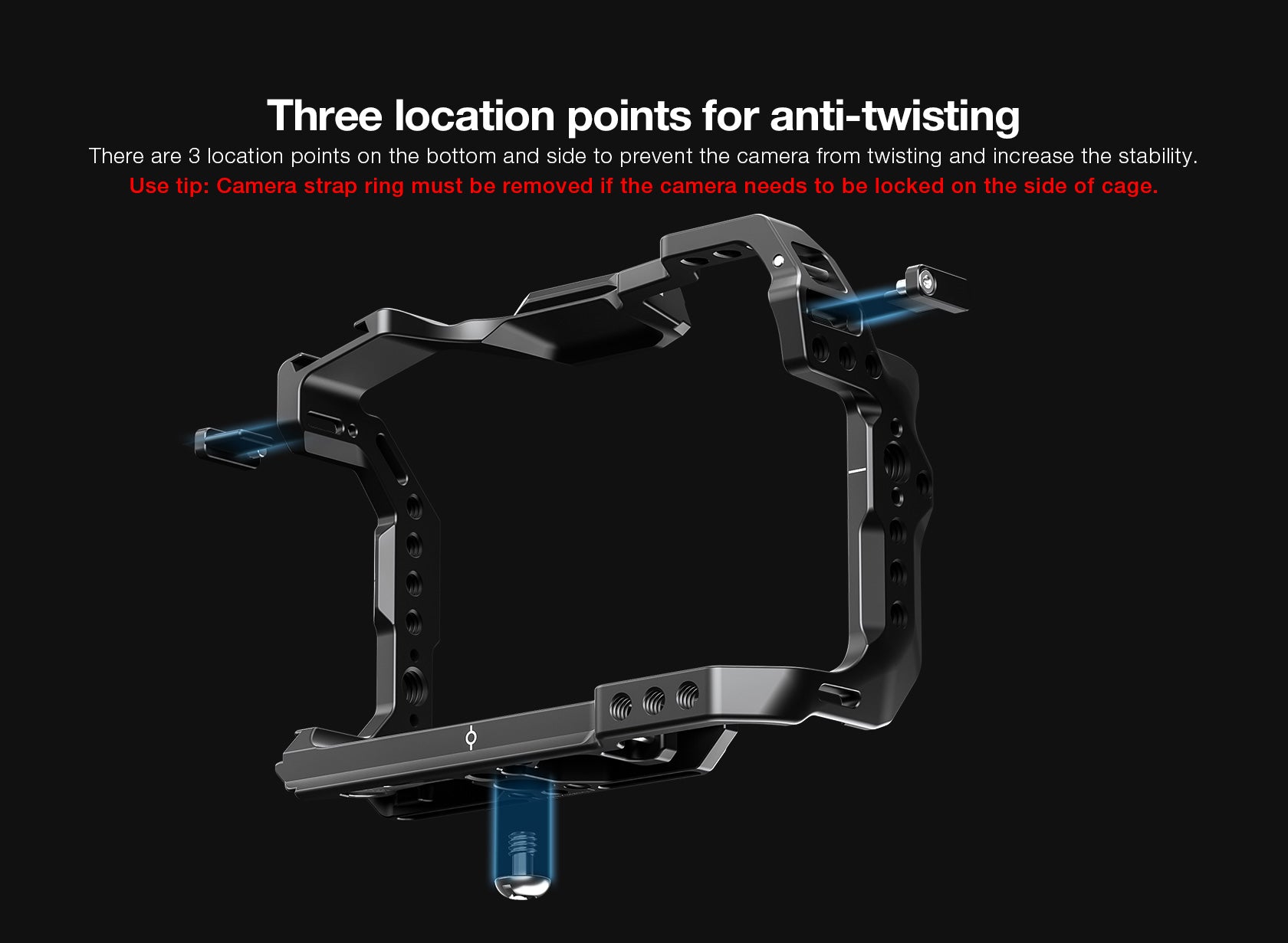 Leofoto EOS-R6II Custom Cage for Canon EOS-R6II Camera