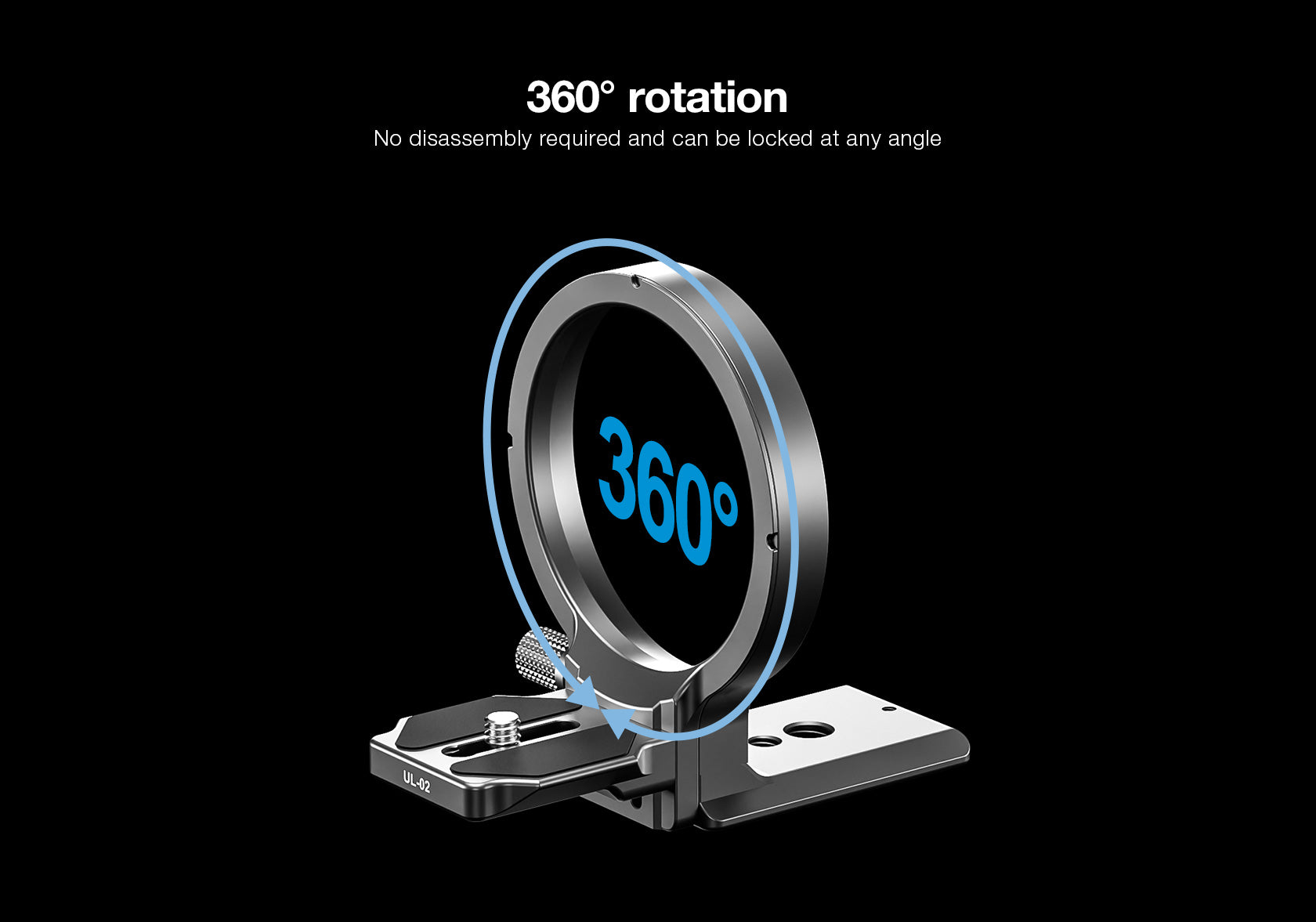 Leofoto UL-02/03 Series Rotating Bracket | ARCA Compatible