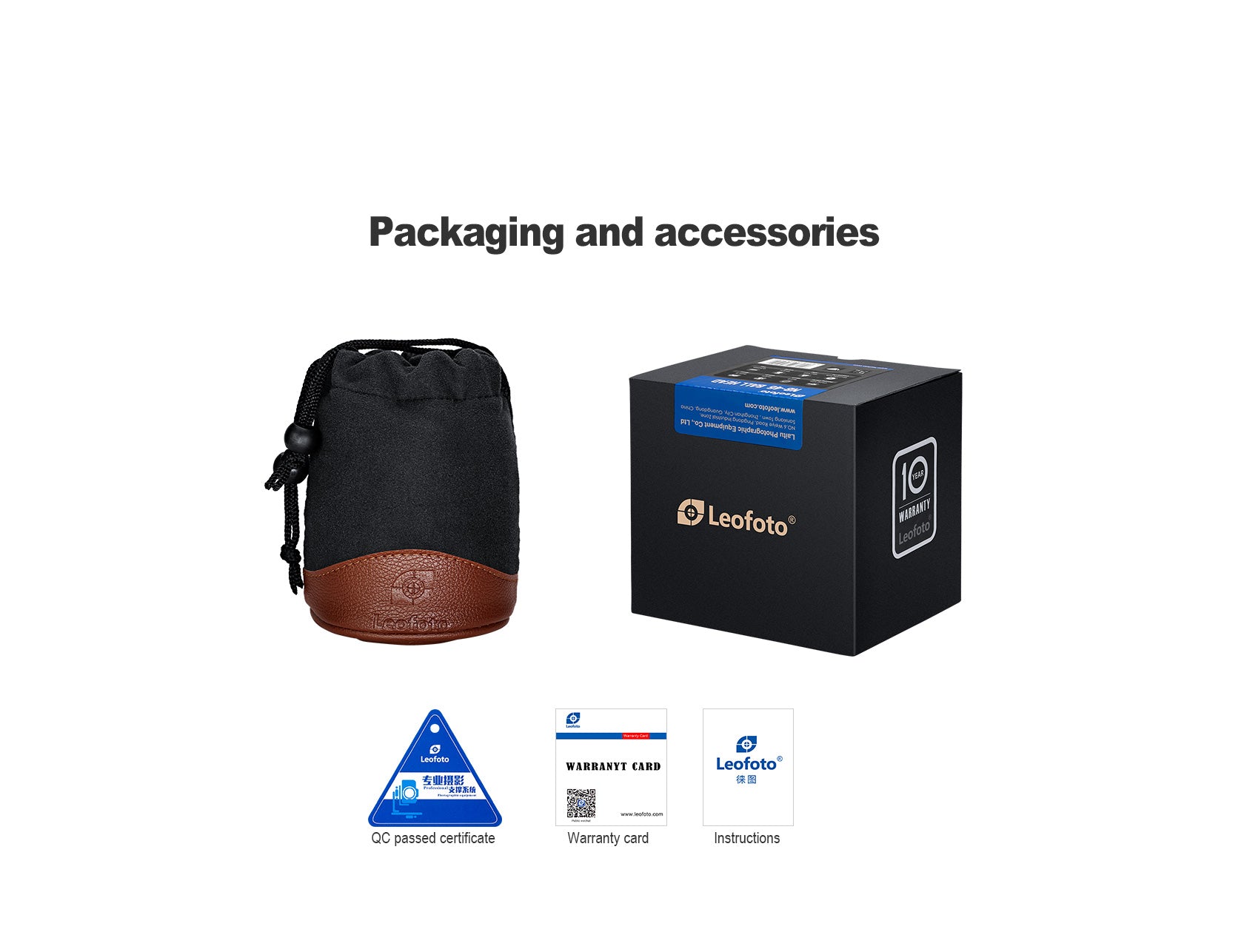 Leofoto G20 3D Geared Head | Arca Compatible