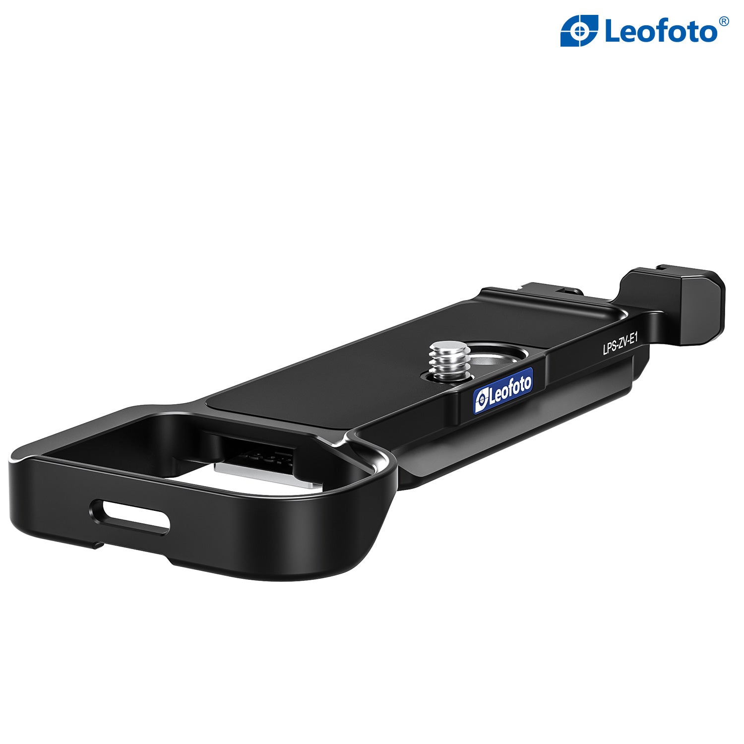 Leofoto LPS-ZV-E1 L Plate for Sony Alpha ZV-E1 | Arca Compatible (Black / Silver)