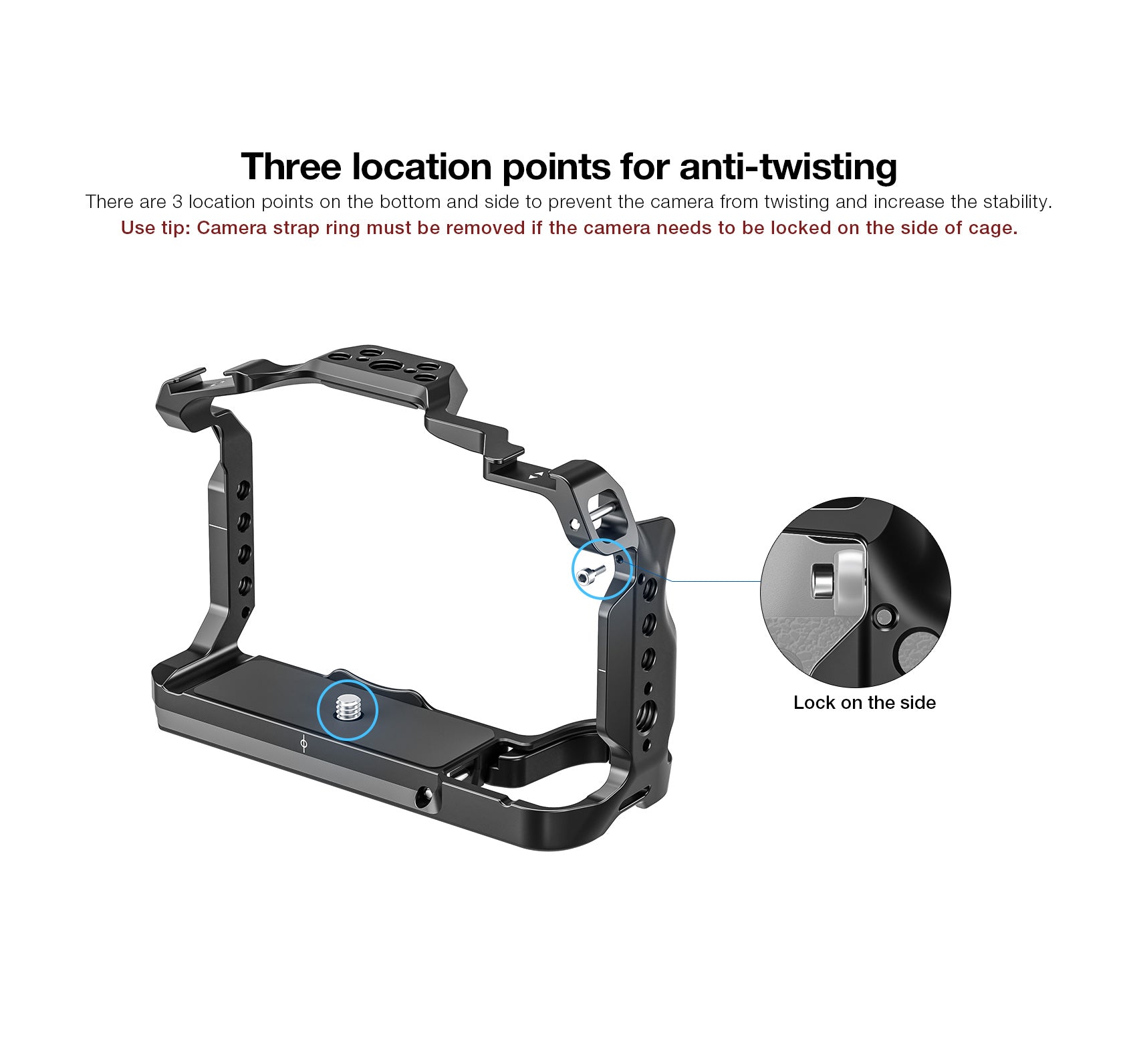 Leofoto X-S20 Camera Cage for Fujifilm X-S20