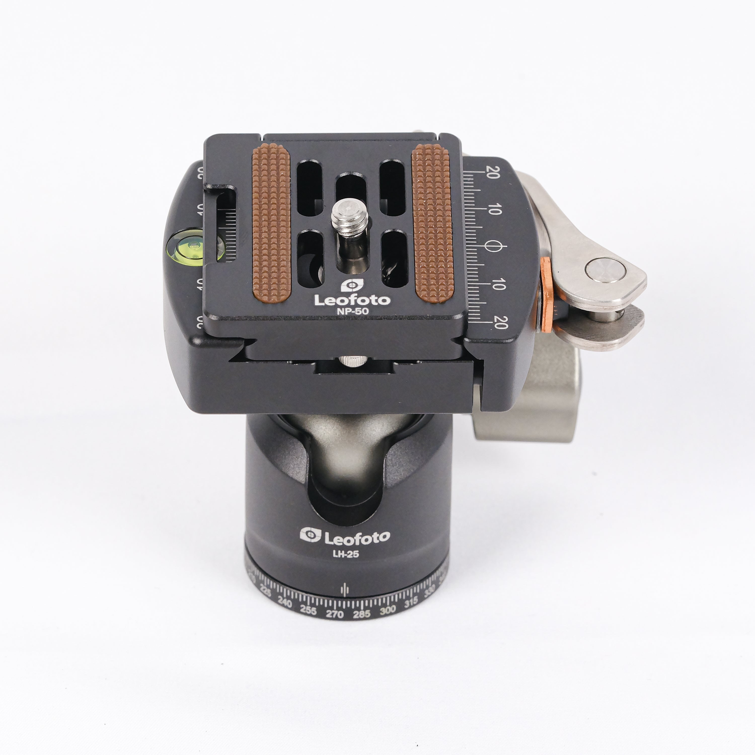 Leofoto LH-25LR Mini Ball Head with LR-50 Lever-Release Clamp | Arca Compatible