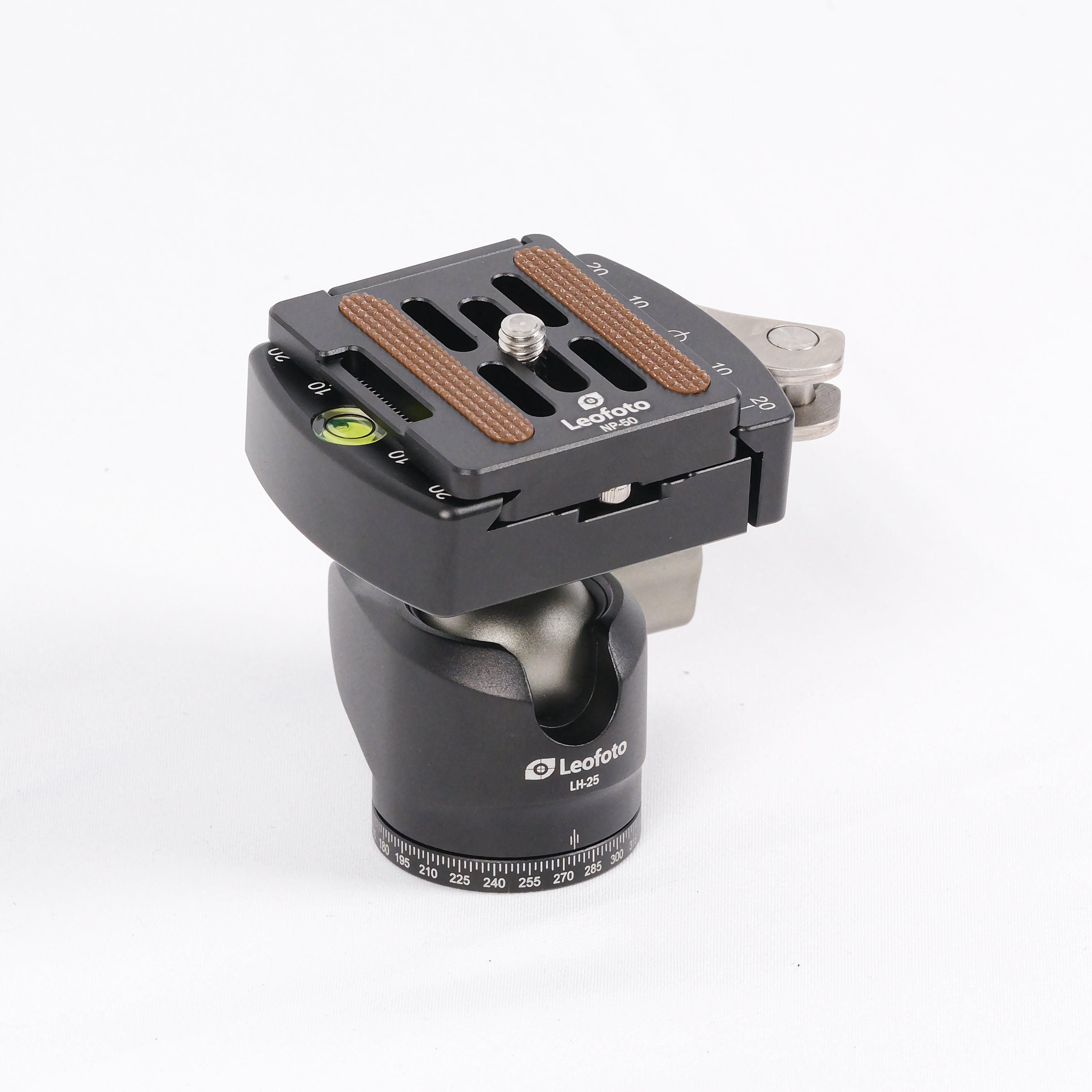 Leofoto LH-25LR Mini Ball Head with LR-50 Lever-Release Clamp | Arca Compatible