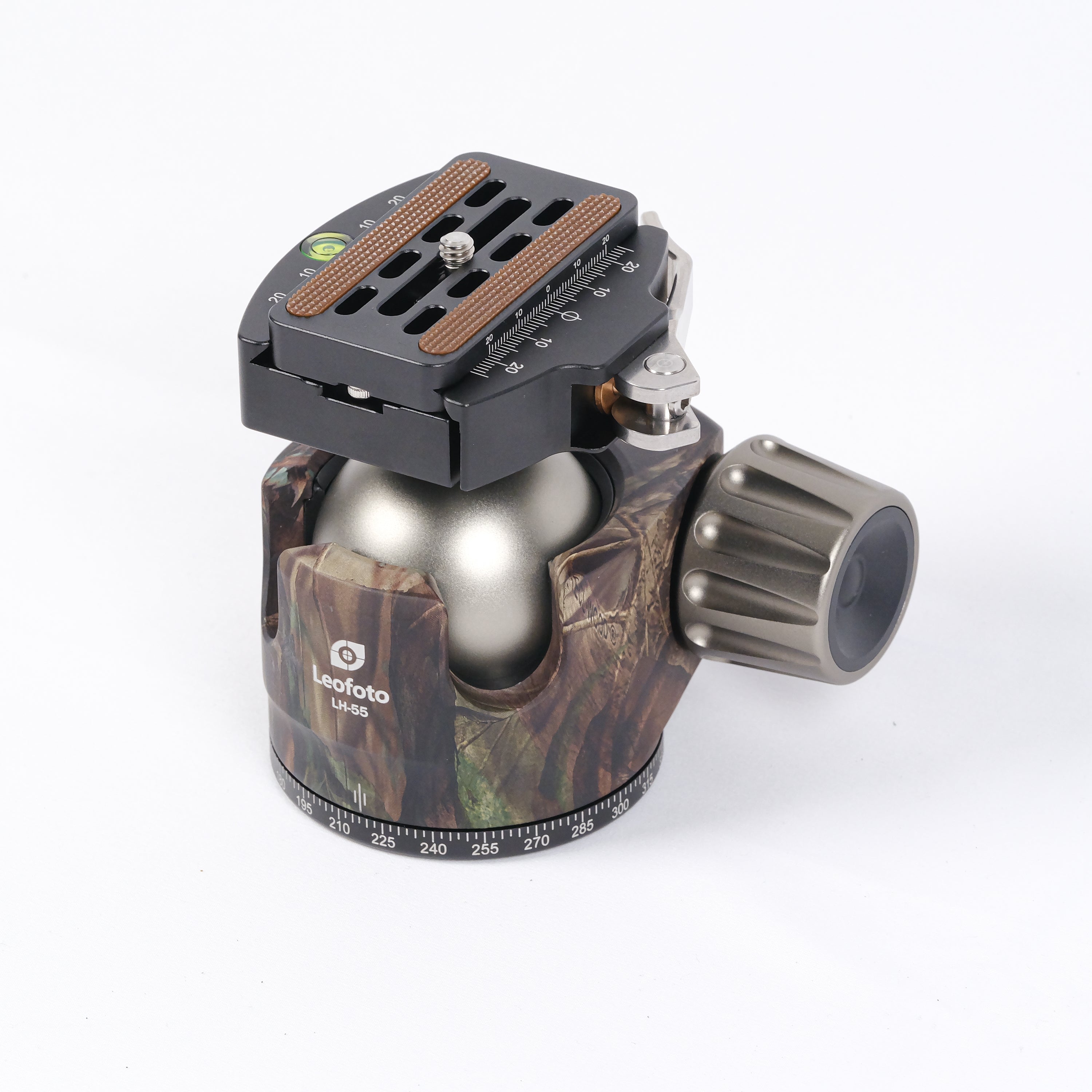 Leofoto LH-55LR Ball Head with LR-70 Lever Release Clamp | Arca Compatible