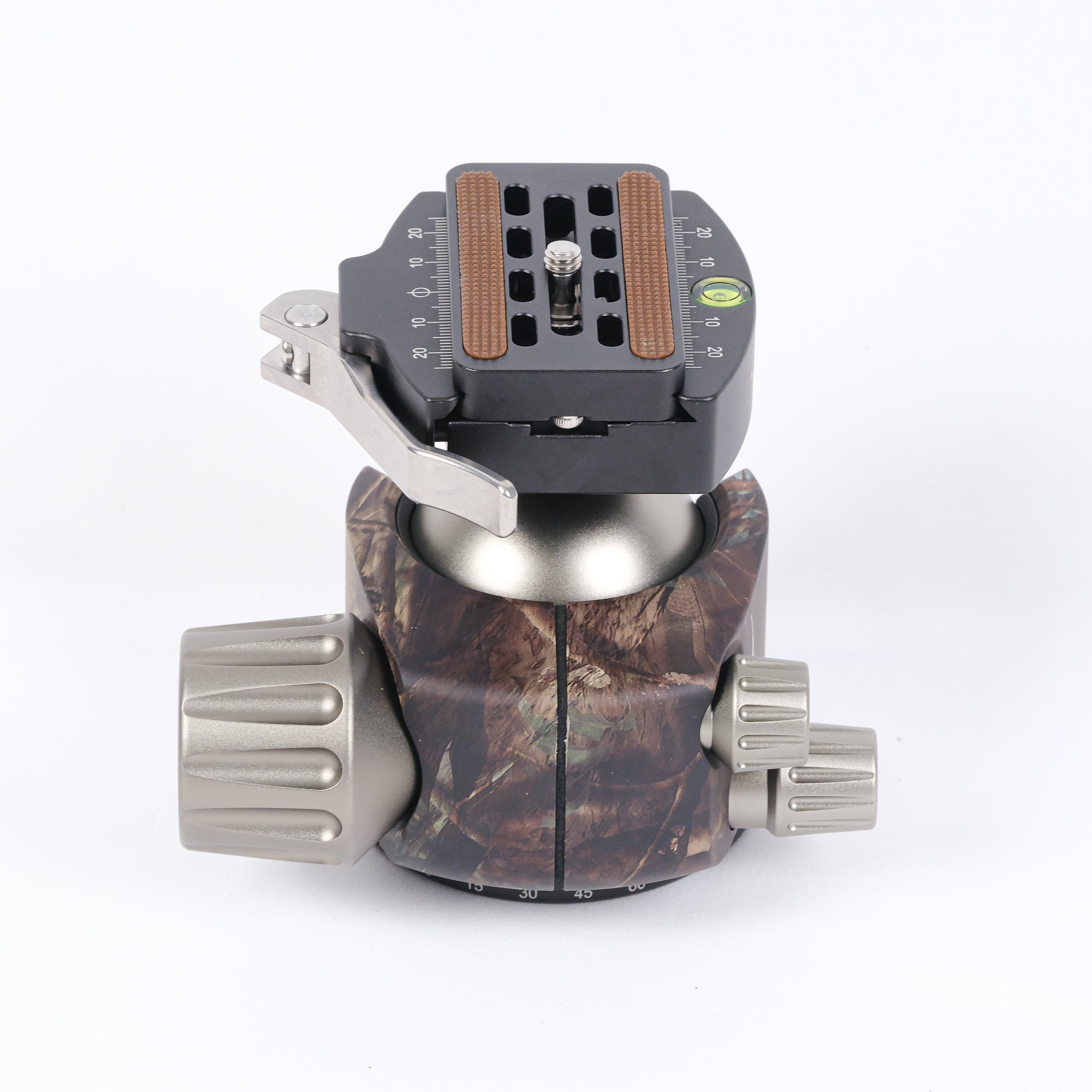 Leofoto LH-55LR Ball Head with LR-70 Lever Release Clamp | Arca Compatible