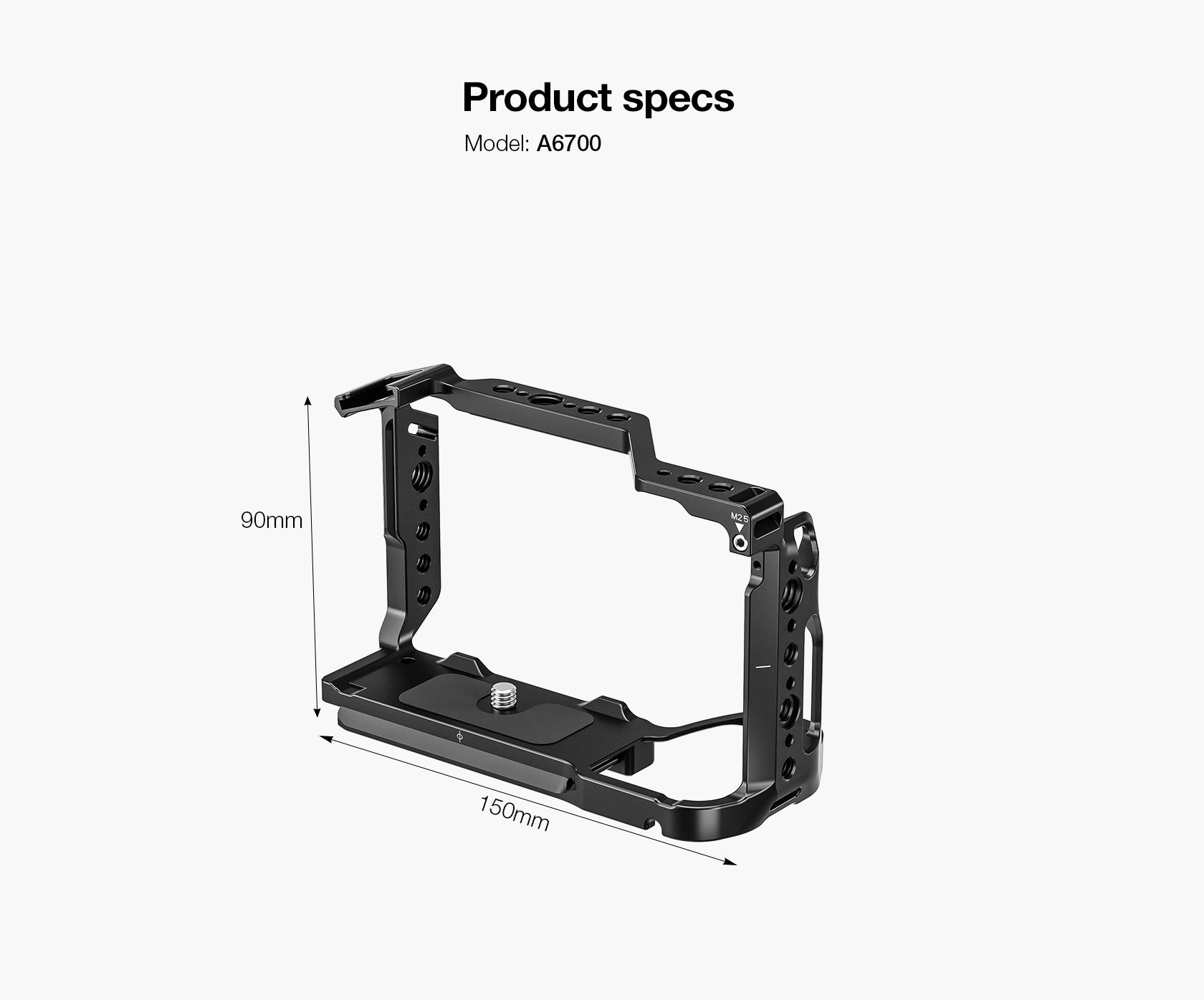 Leofoto A6700 Camera Cage for Sony Alpha 6700