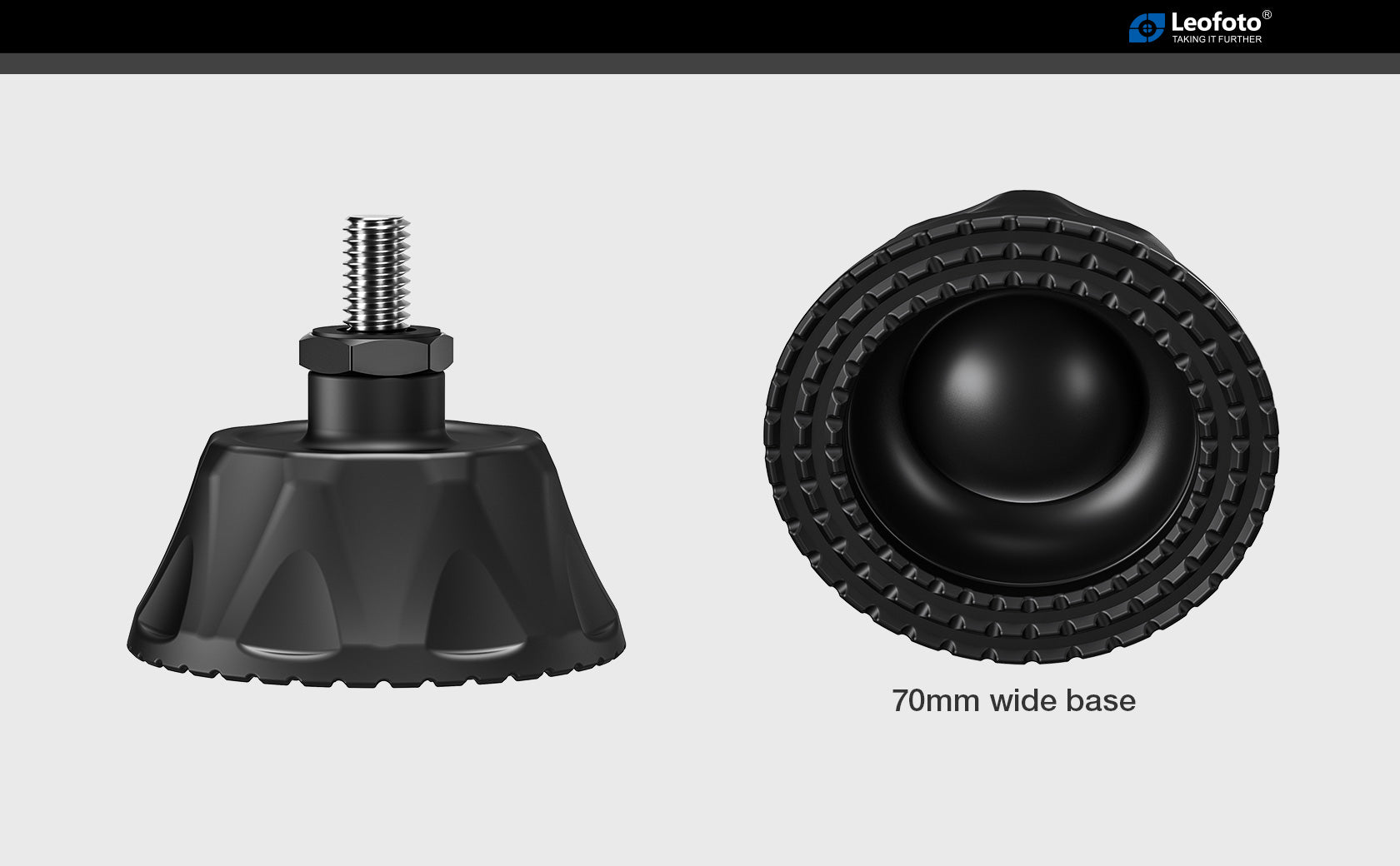 Leofoto SC-70 Monopod Replacement Foot | Large Cup
