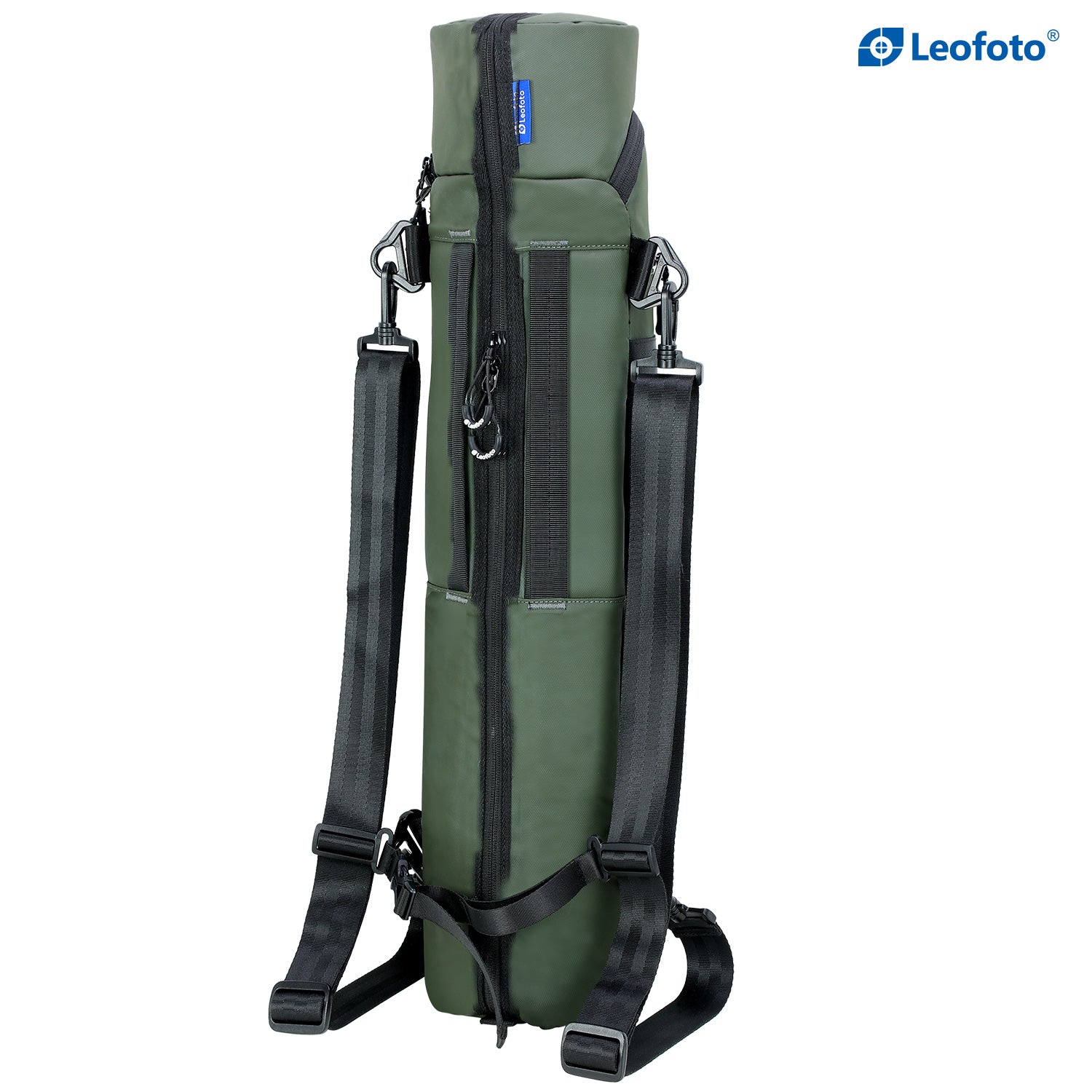 1pc Green Fishing Tackle Bag Water-Resistant Fishing Backpack