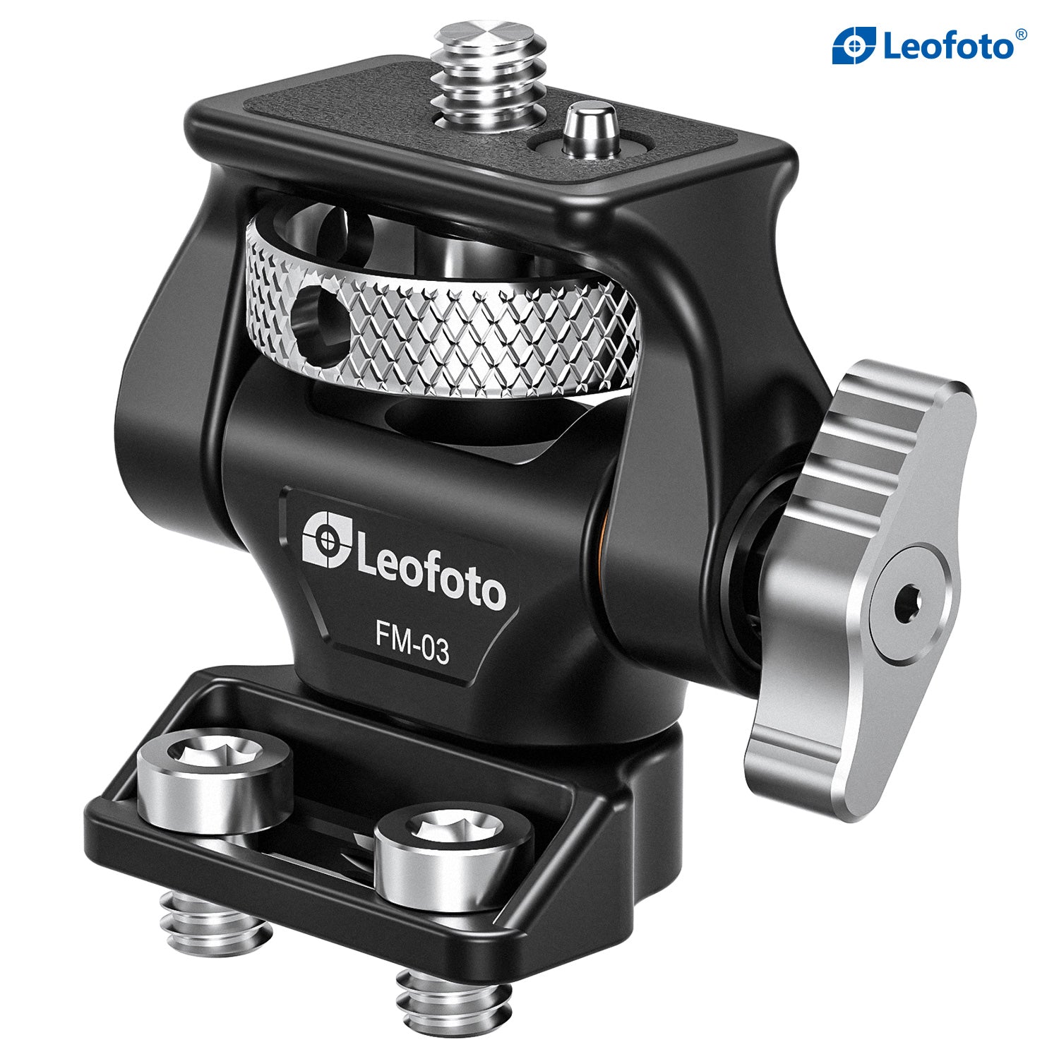 Leofoto FM-03 Swivel and Tilt Monitor Mount | 1/4" Compatible