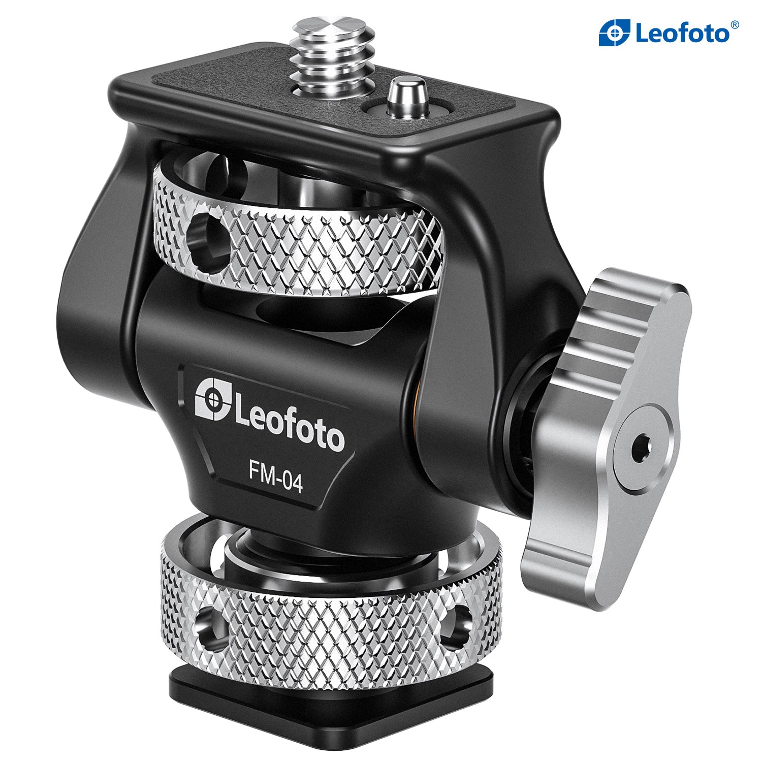 Leofoto FM-04 Swivel and Tilt Monitor Mount | Coldshoe Compatible