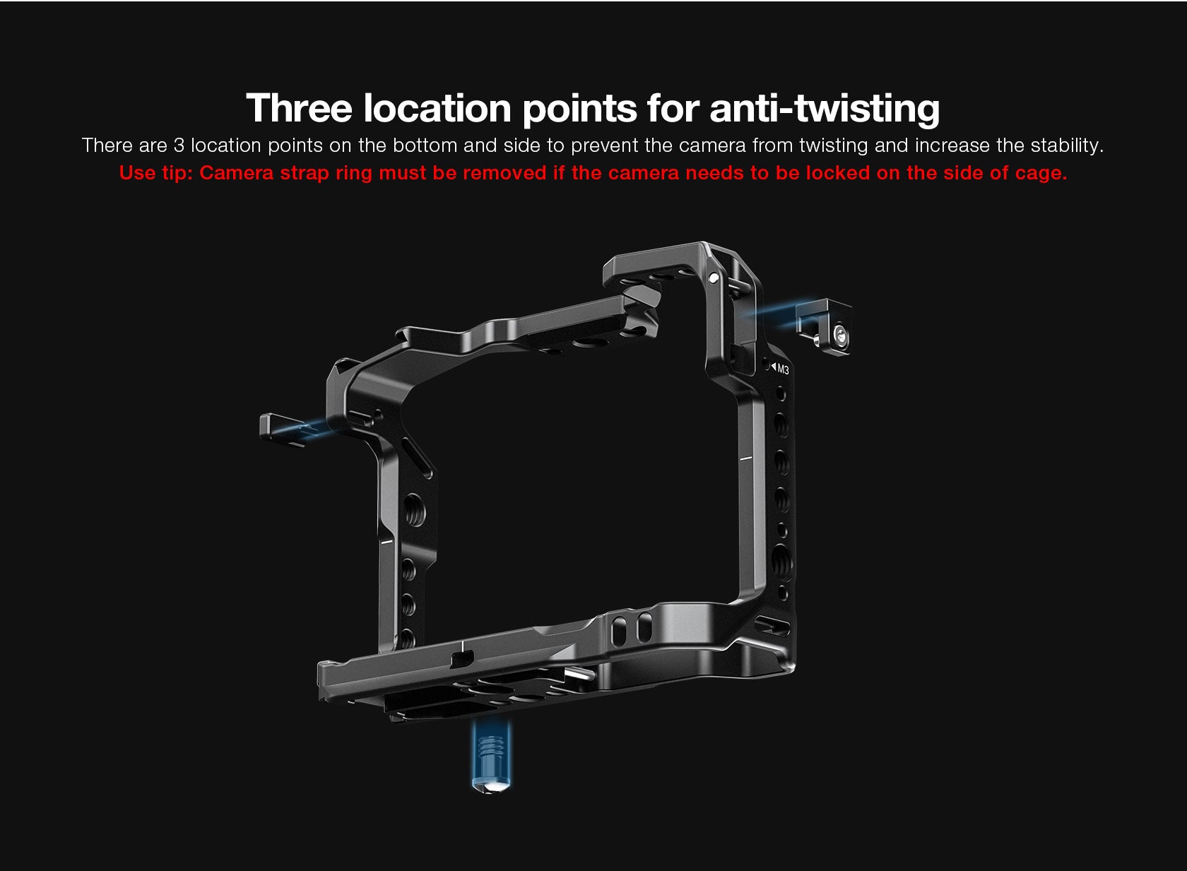 Leofoto EOS-R50 Custom Cage for Canon EOS-R50 Camera