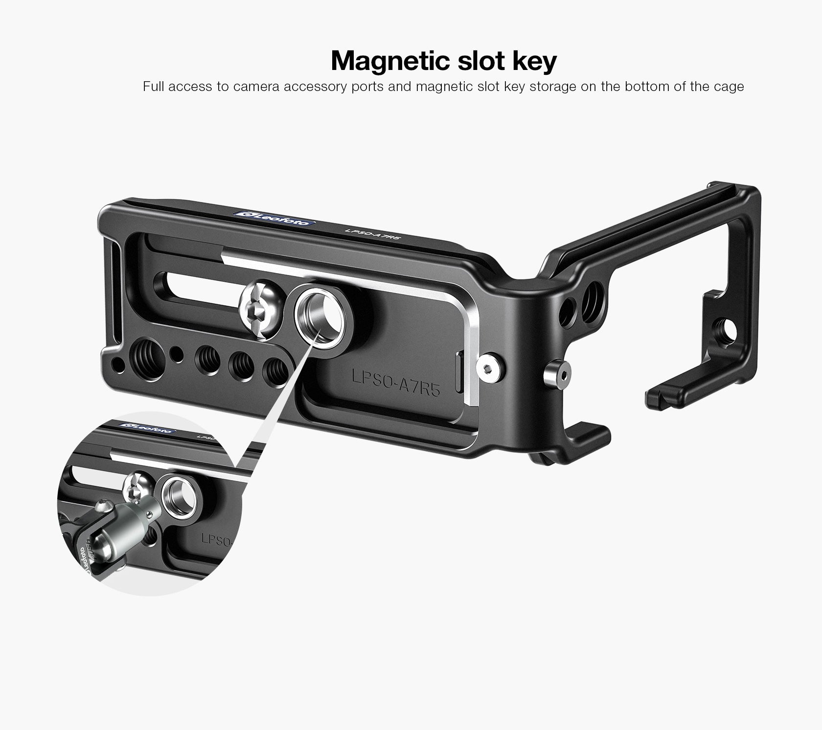 Leofoto LPSO-A7R5 L Plate for Sony A7R5 | Arca Compatible