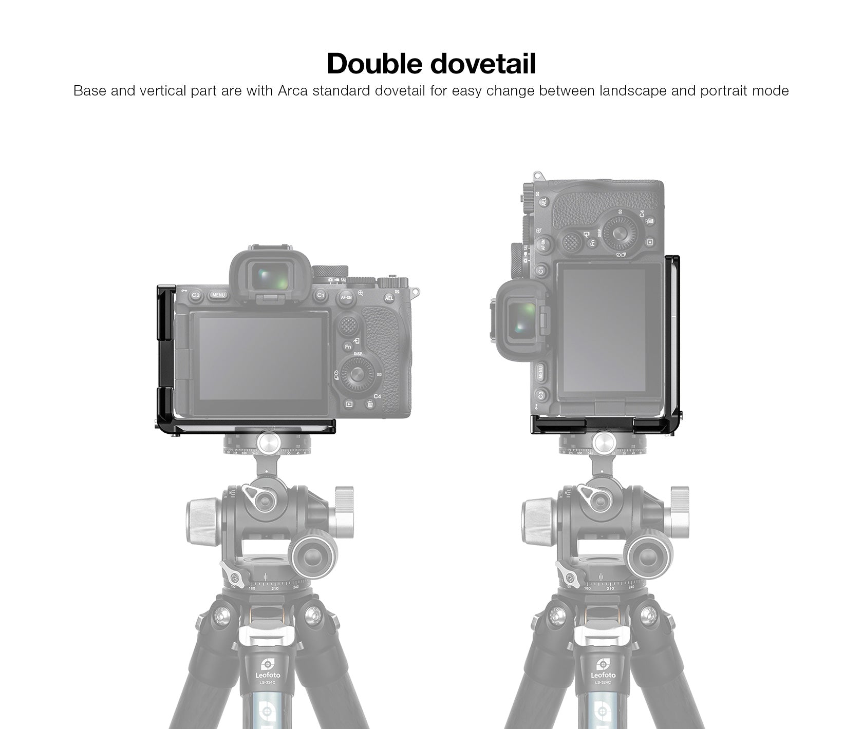 Leofoto LPSO-A7R5 L Plate for Sony A7R5 | Arca Compatible