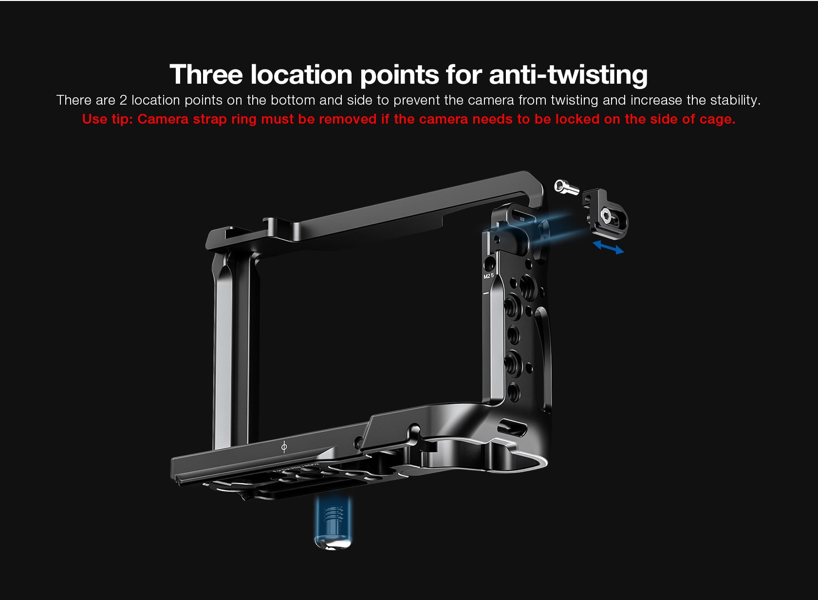 Leofoto A7CR Camera Cage for Sony A7C and A7C II