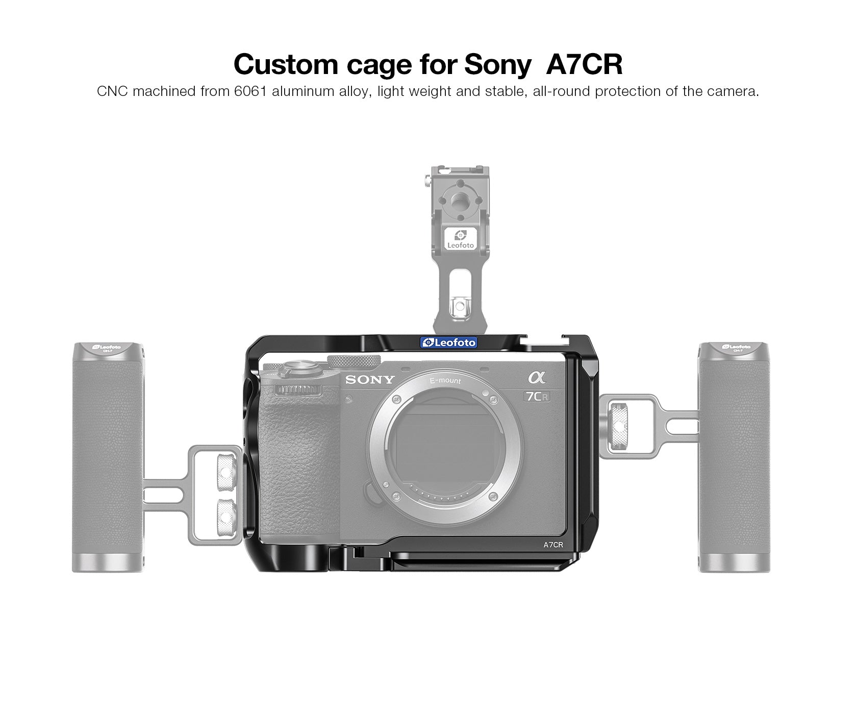 Leofoto A7CR Camera Cage for Sony A7C and A7C II