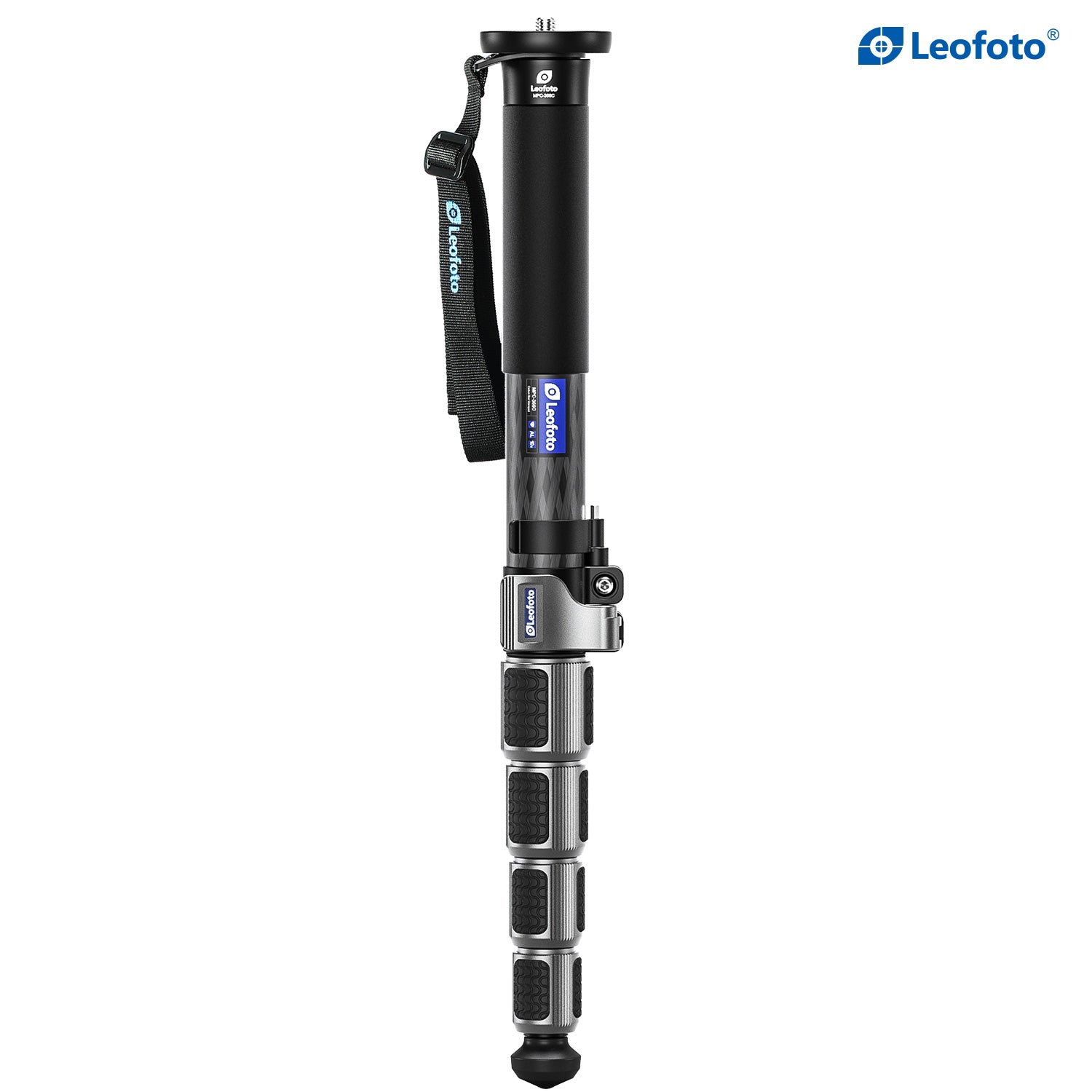 Leofoto MPC Series Upgraded Carbon Fiber Monopod with Case | Water-Resistant and Quick Positioning