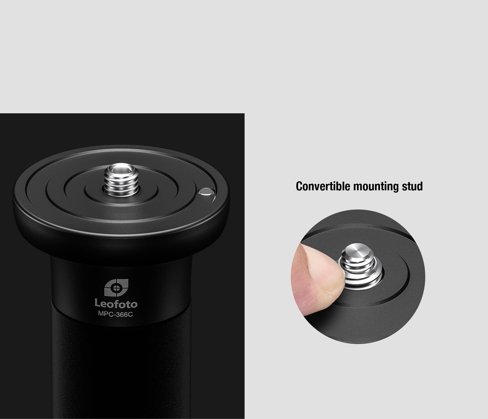 Leofoto MPC Series Upgraded Carbon Fiber Monopod with Case | Water-Resistant and Quick Positioning