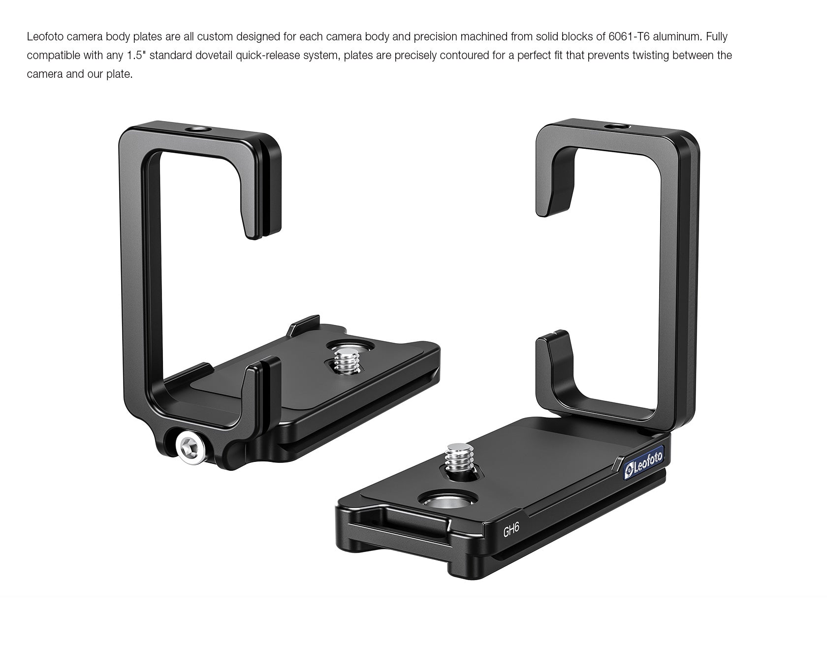 Leofoto LPP-GH6 L Plate for Lumix GH5, GH6 | Arca Compatible