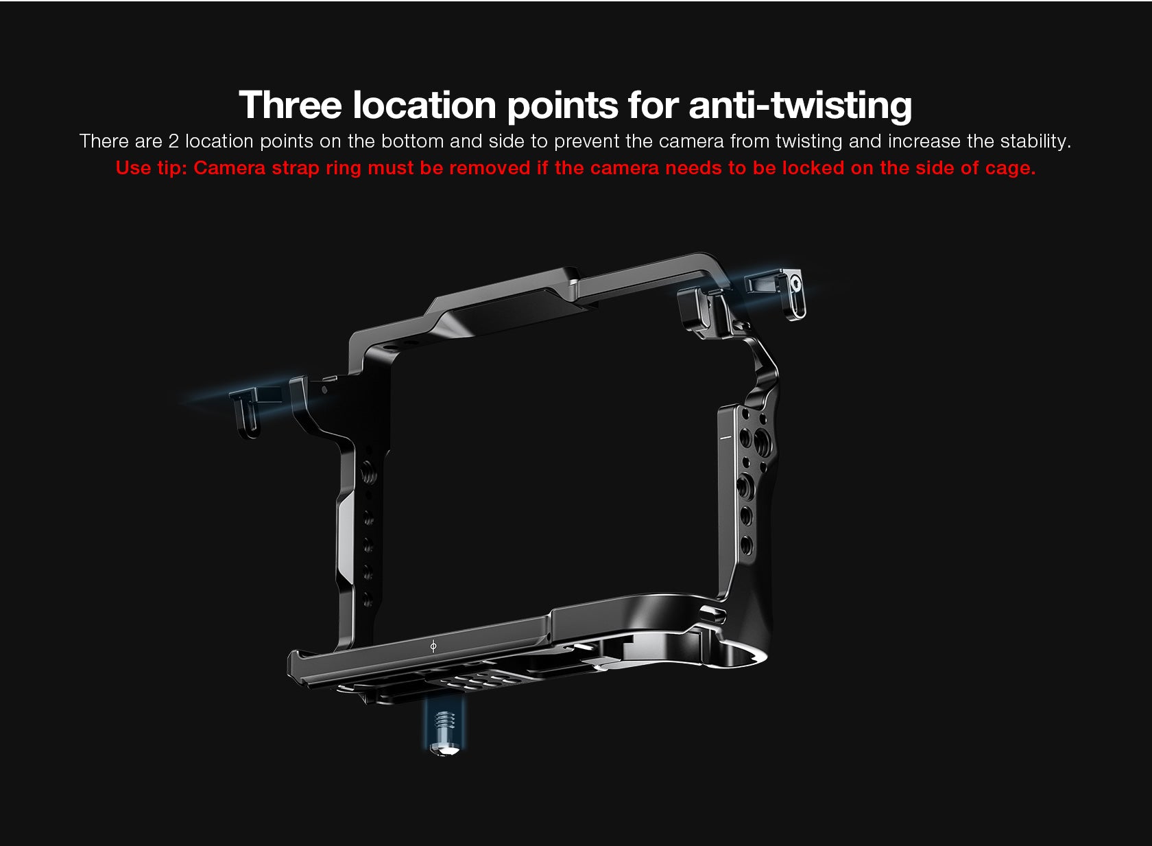 Leofoto GFX100 II Camera Cage for Fujifilm GFX100 II