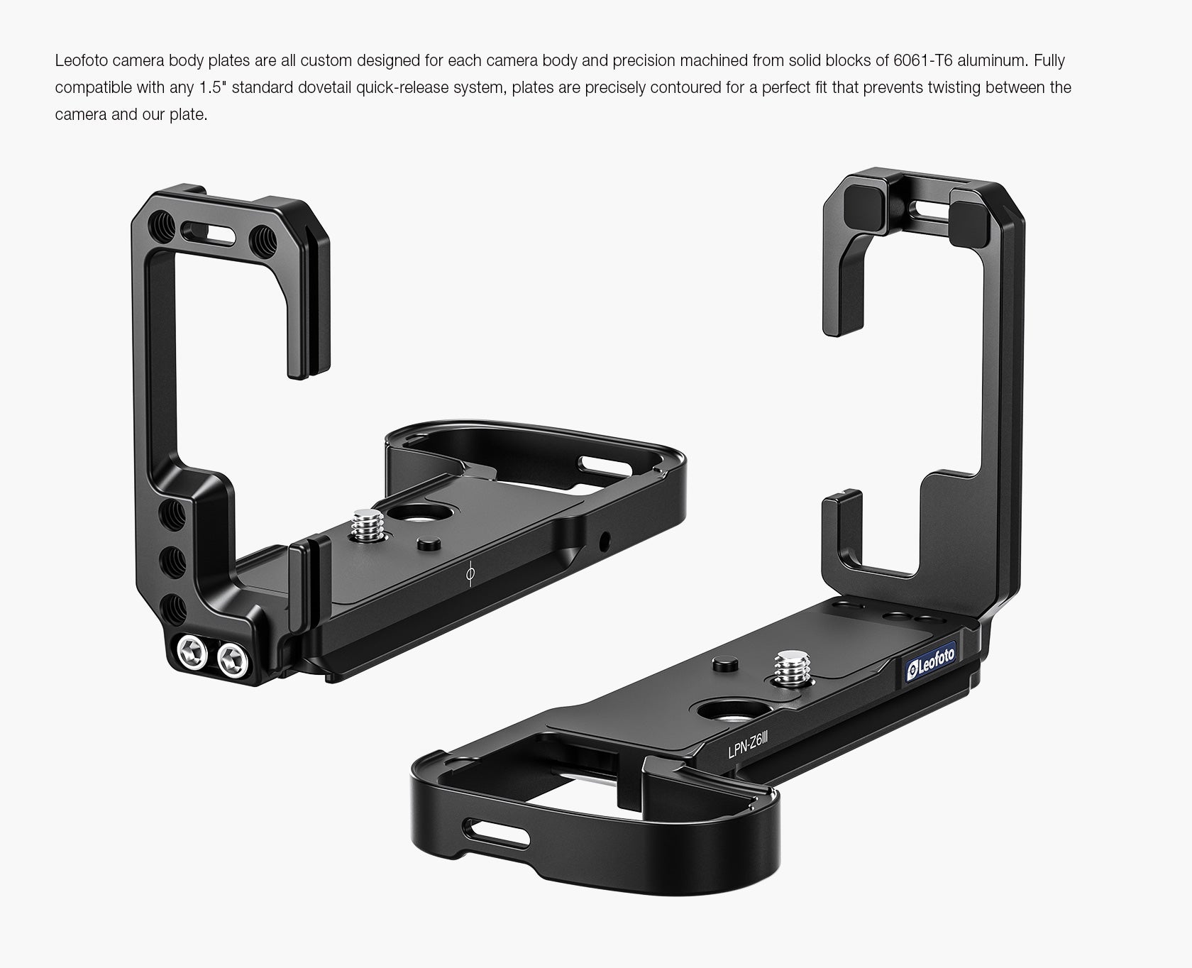 Leofoto LPN-Z6III L-Bracket for Nikon Z6III | Arca Compatible