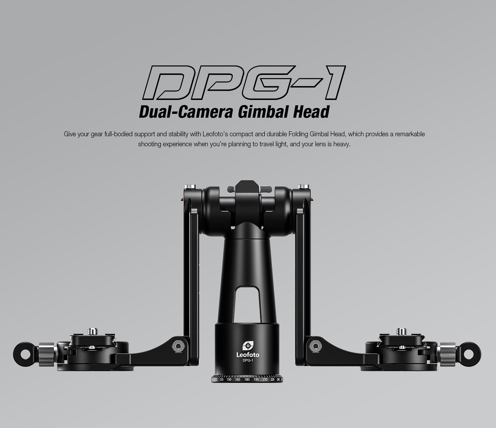 Leofoto DPG-1 Dual-Camera Gimbal Head